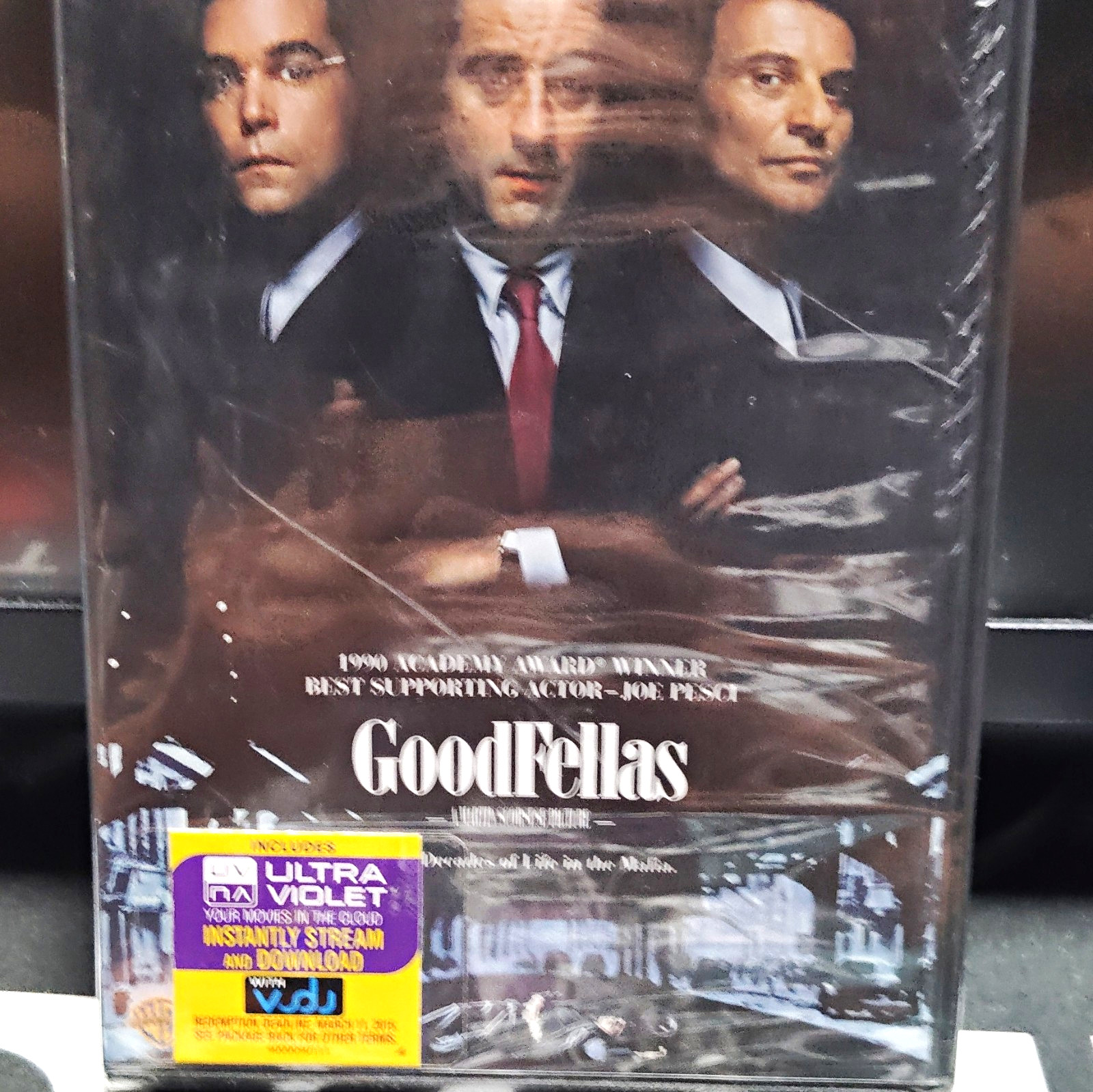 Warner Bros.: GoodFellas DVD w/ UV UltraViolet Digital Copy (R, Crime)