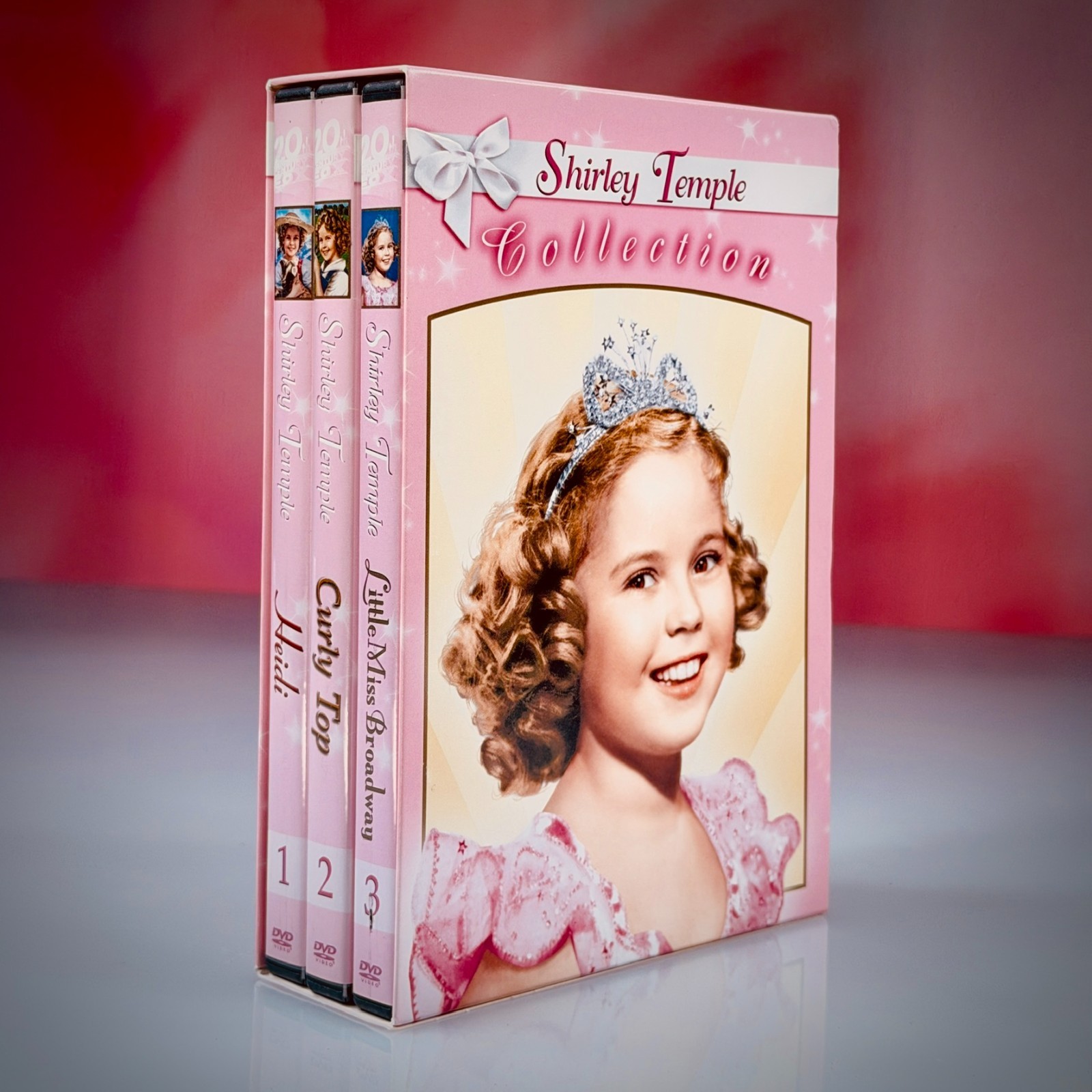 Shirley Temple Collection 3-DVD Set – Heidi / Curly Top / Little Miss Broadway