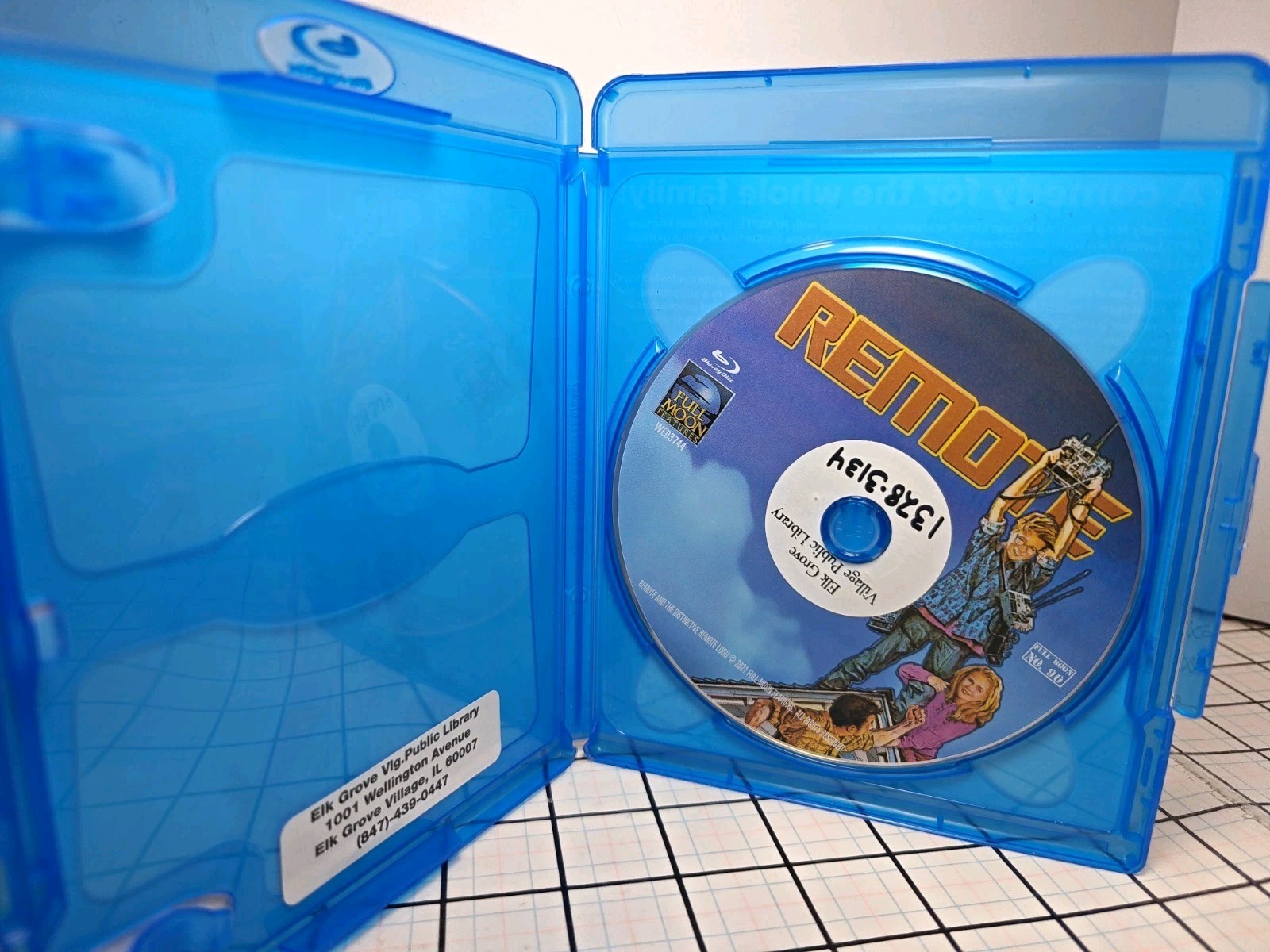 REMOTE Blu-ray 1993 Family Comedy Film Remote Controlled Toys Ted Nicolaou