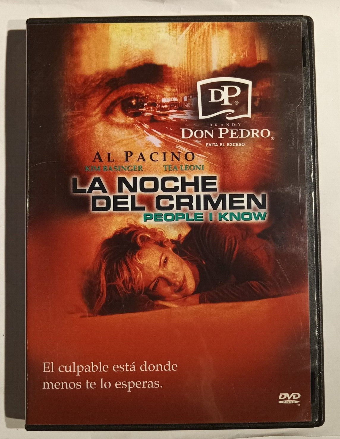 LA NOCHE DEL CRIMEN, MOVIE BY DANIEL ALGRANT / AL PACINO, MEXICAN DVD, DRAMA