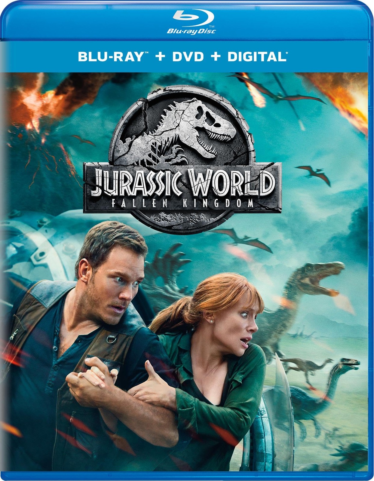 Jurassic World Fallen Kingdom – Blu-ray + DVD + Digital