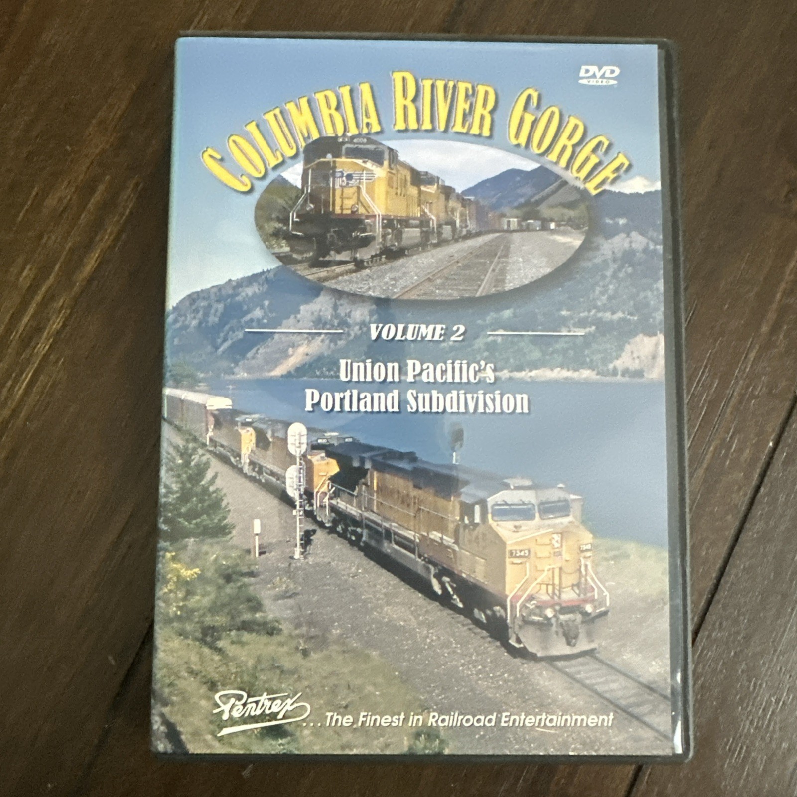 Columbia River Gorge Vol 2 Union Pacific Portland – Pentrex Train Video DVD