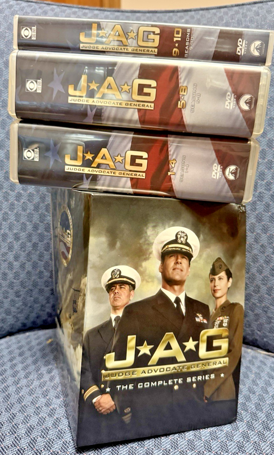 JAG: The Complete Series (DVD, 2020, 55-Disc Set) – Seasons 1-10; Fancy Box set