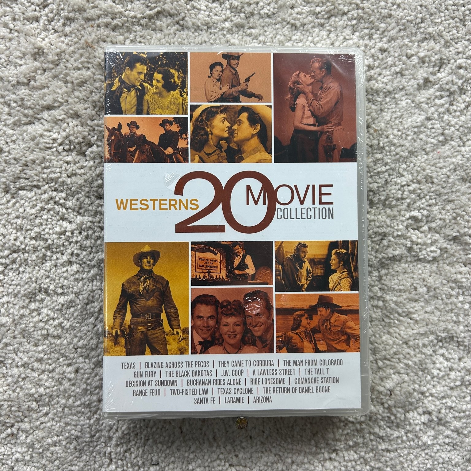 Westerns 20 Movie Collection DVD Classic Cowboy Films Vintage Action