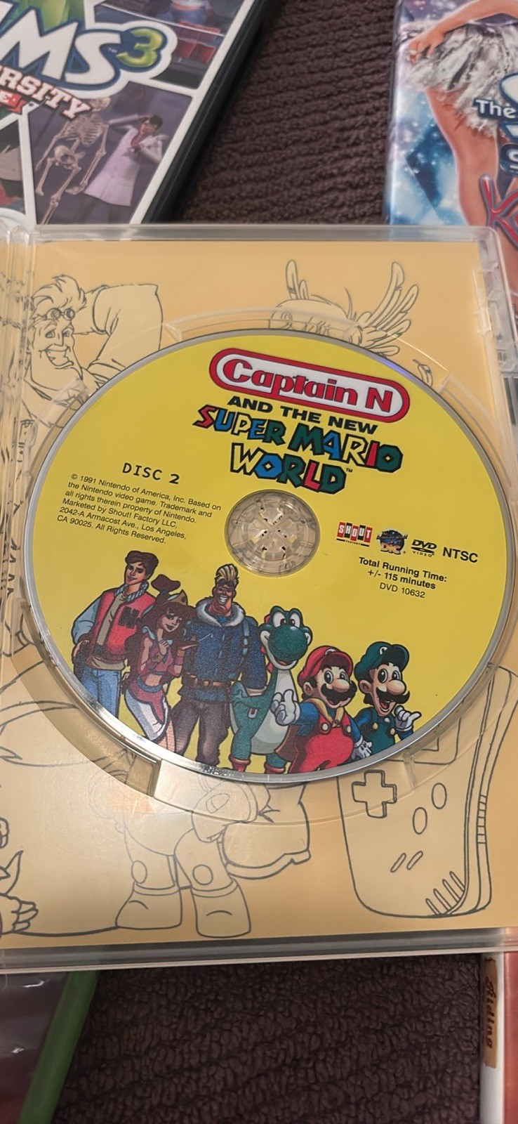 Shout! Factory Captain N & The New Super Mario World Disc 2 DVD NTSC 115m