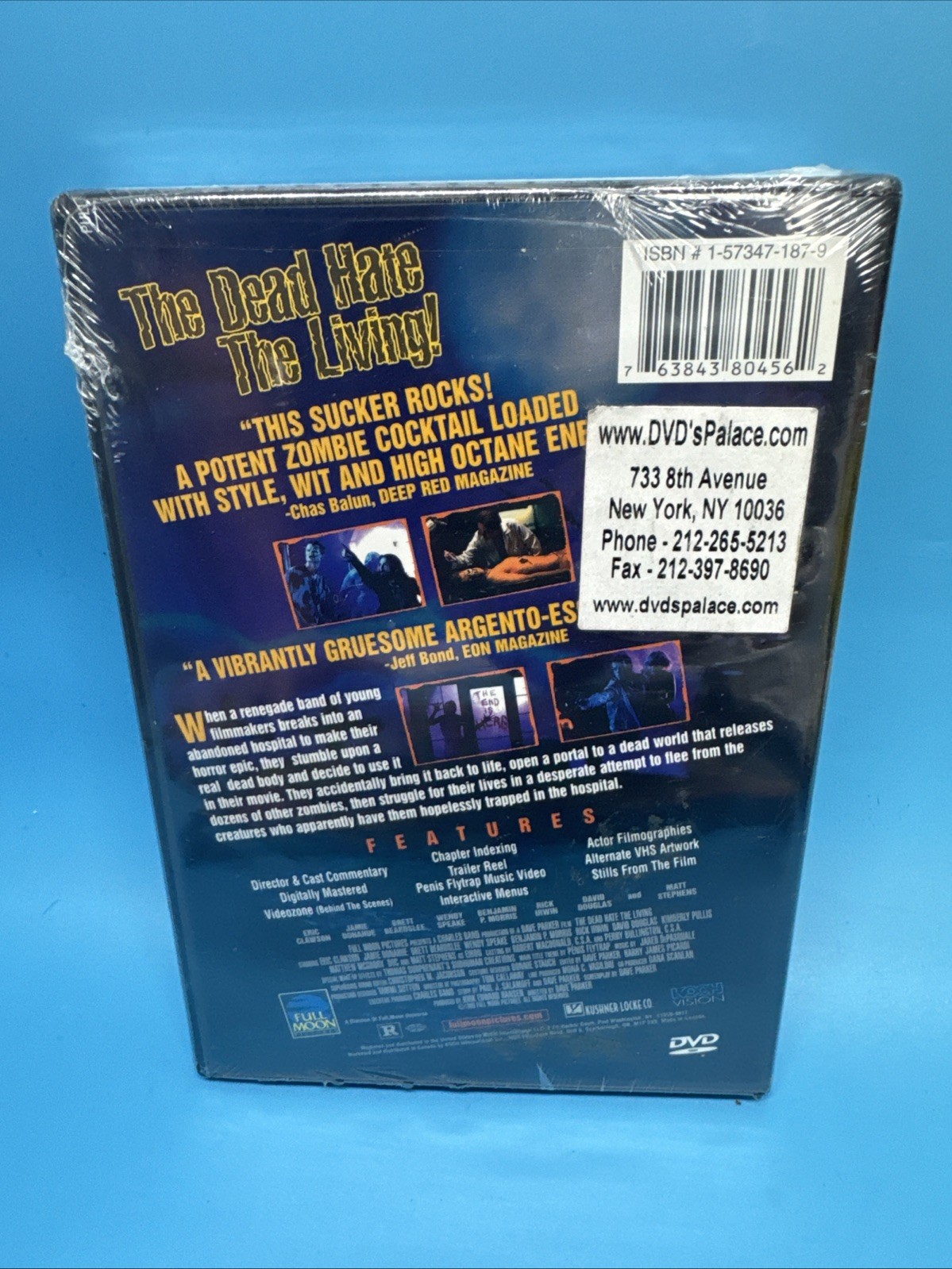 LOT OF 6 HORROR MOVIES NIGHT & RETURN OF THE LIVING DEAD ~ DEAD HATE THE LIVING
