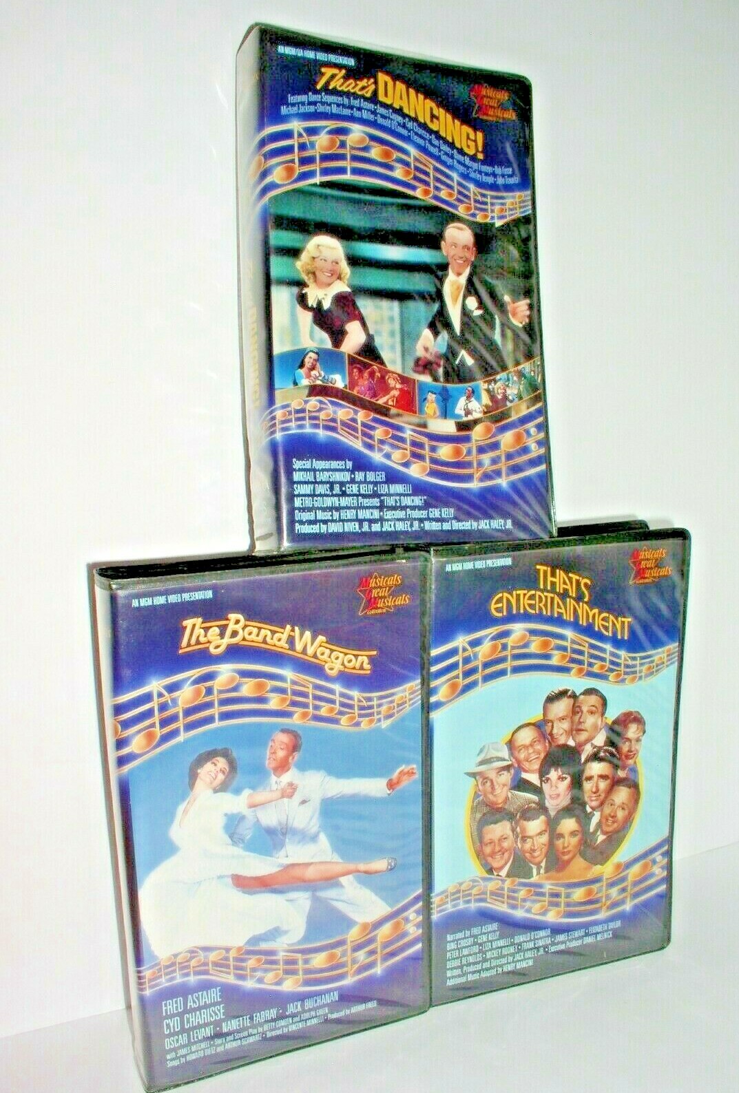 3 MGM Great Musical Collection:That’s Entertainment-That’s Dancing-Band Wagon