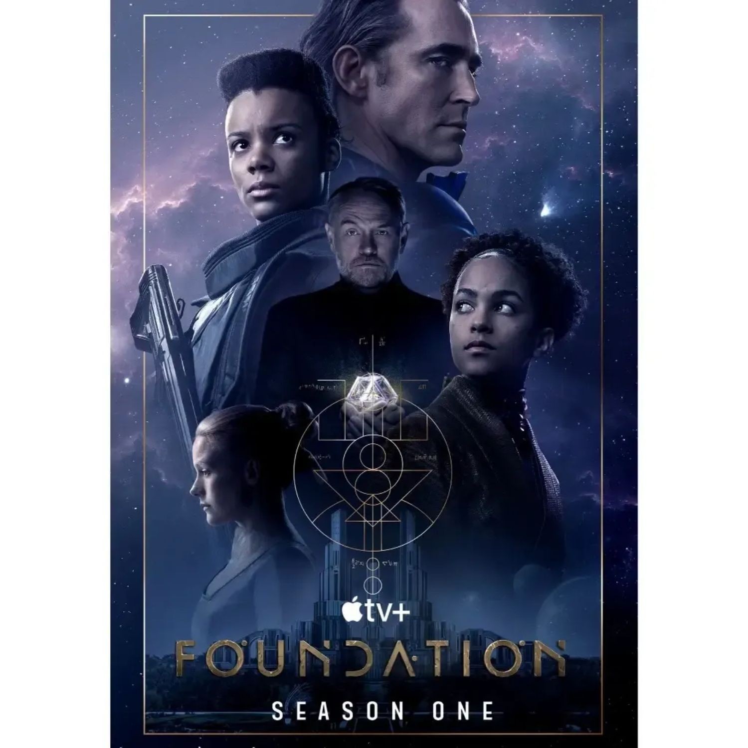 DVD Foundation TV Series Season 1–2 Custom Set Epic Sci-Fi Drama Free Shipping