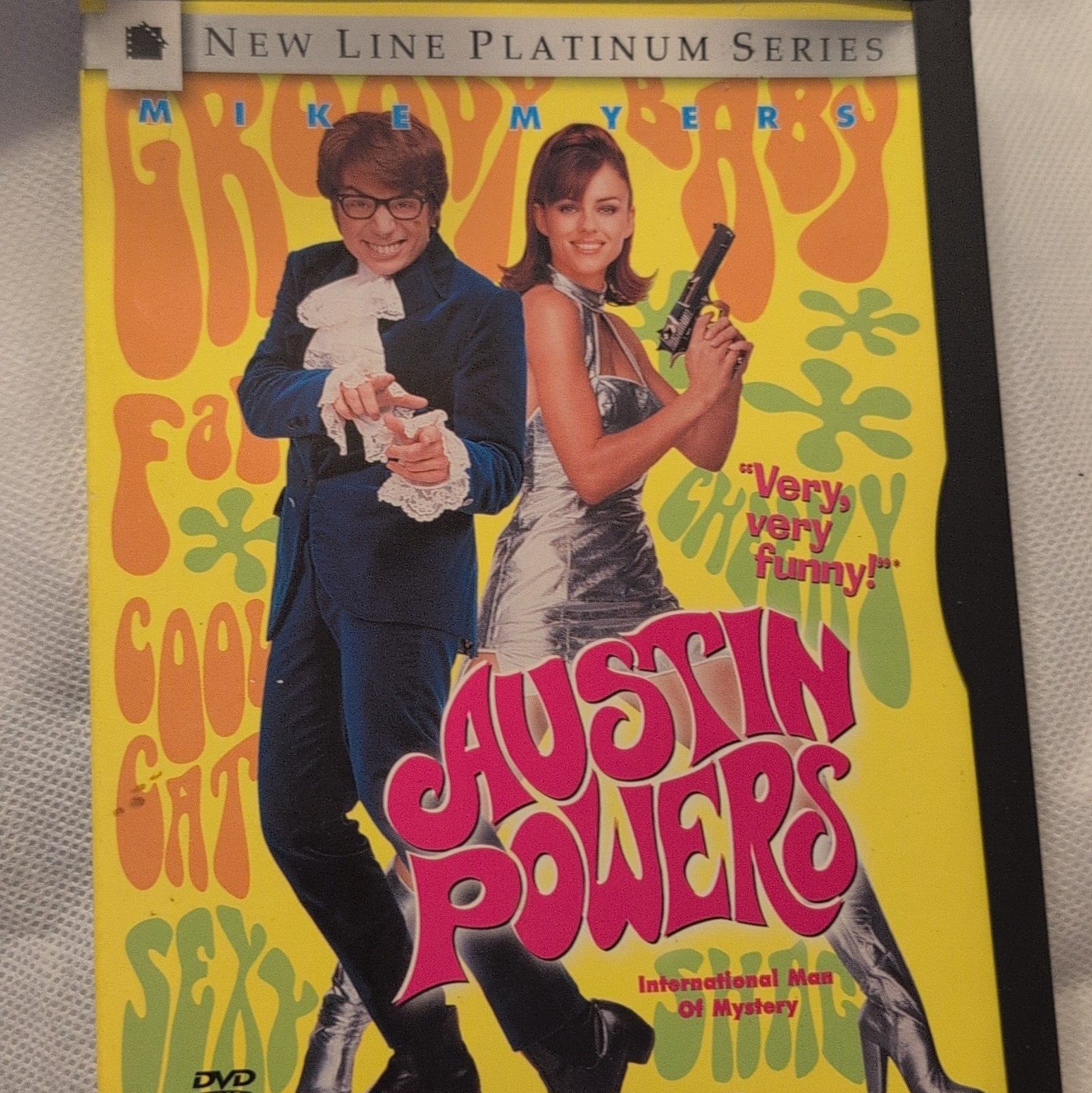 New Line Home Video Austin Powers International Man of Mystery DVD WS PG-13 90m