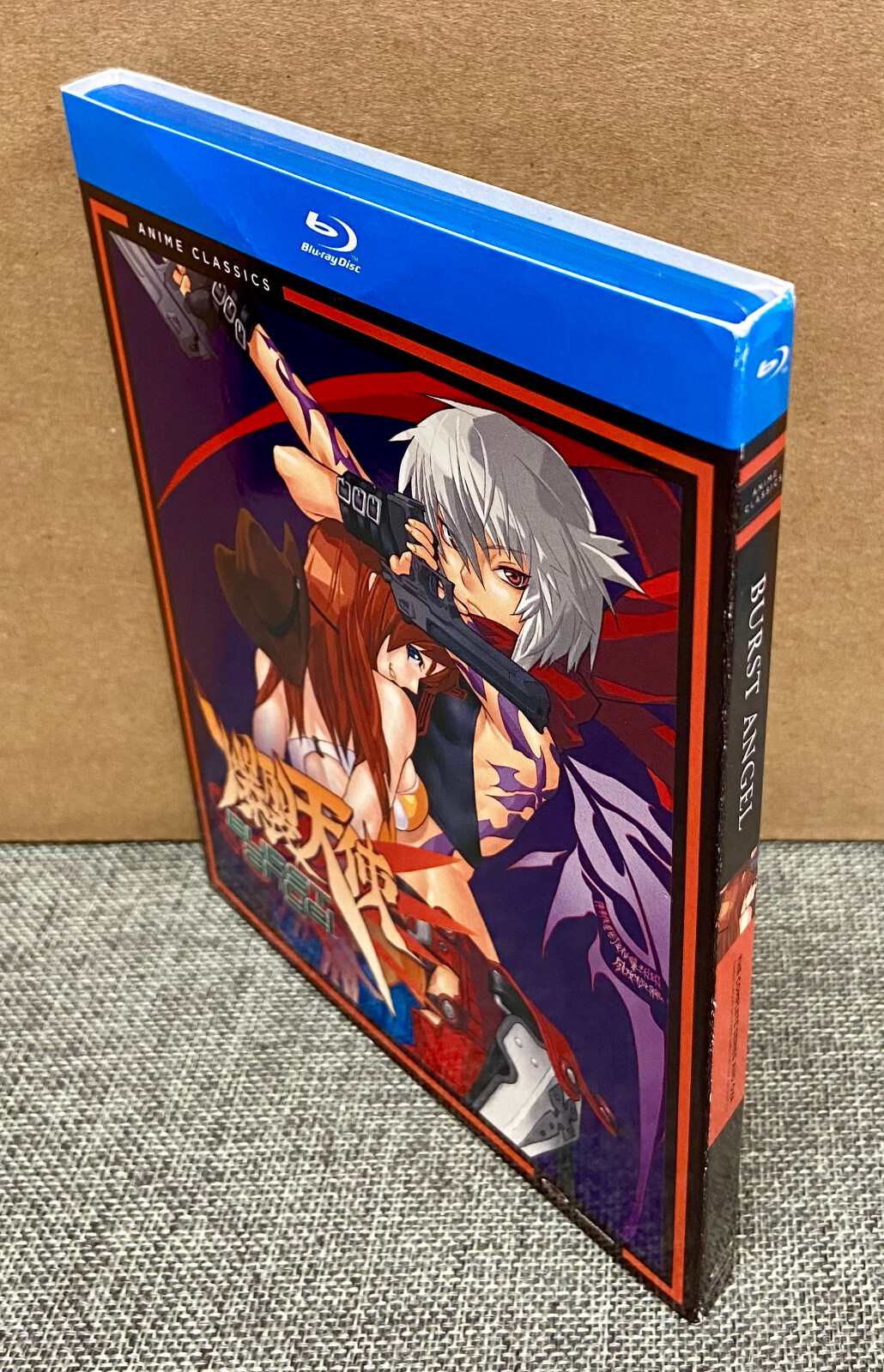 Burst Angel The Complete Series (2011) Blu-ray 3-Disc Set Anime Classics OOP