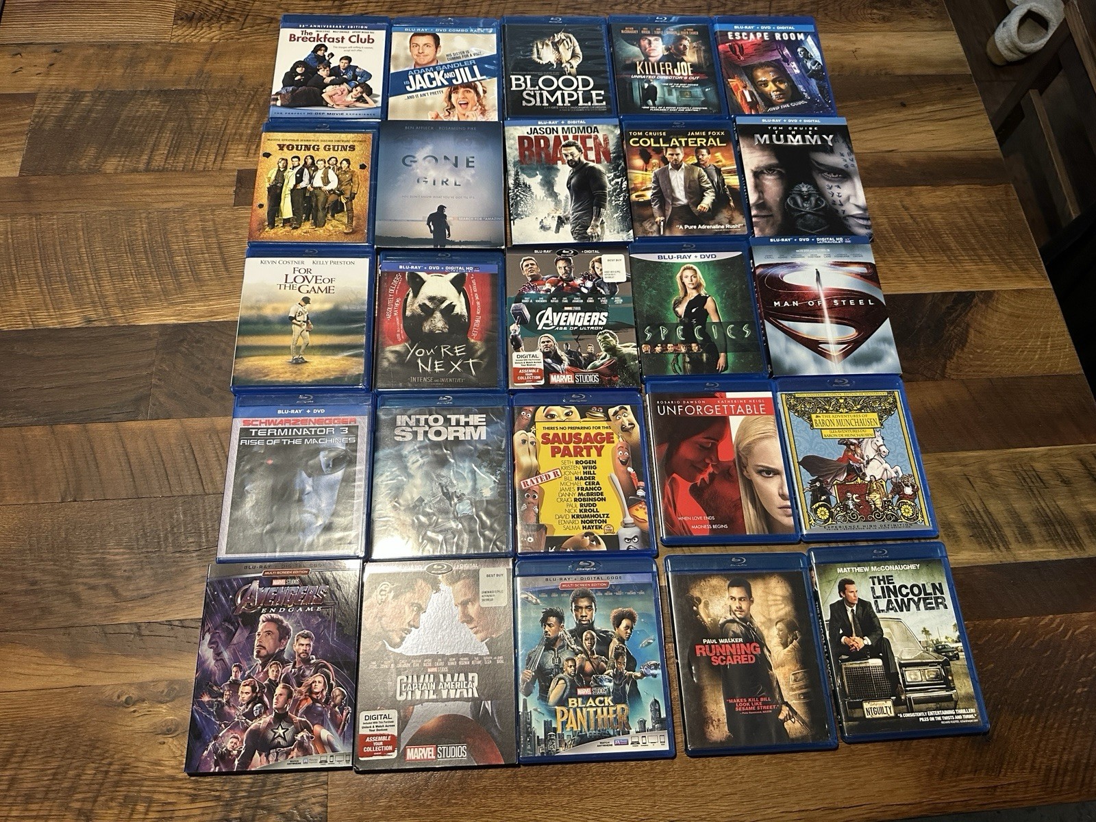 Blu Ray Movies Lot 8*Thrillers, Comedy, Horror, Action,Sci Fi*Classics*MUST LOOK