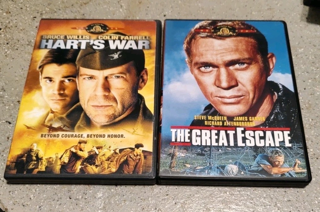 Classic War Movies DVDs Lot Of 14 Cruise Willis Gable and More