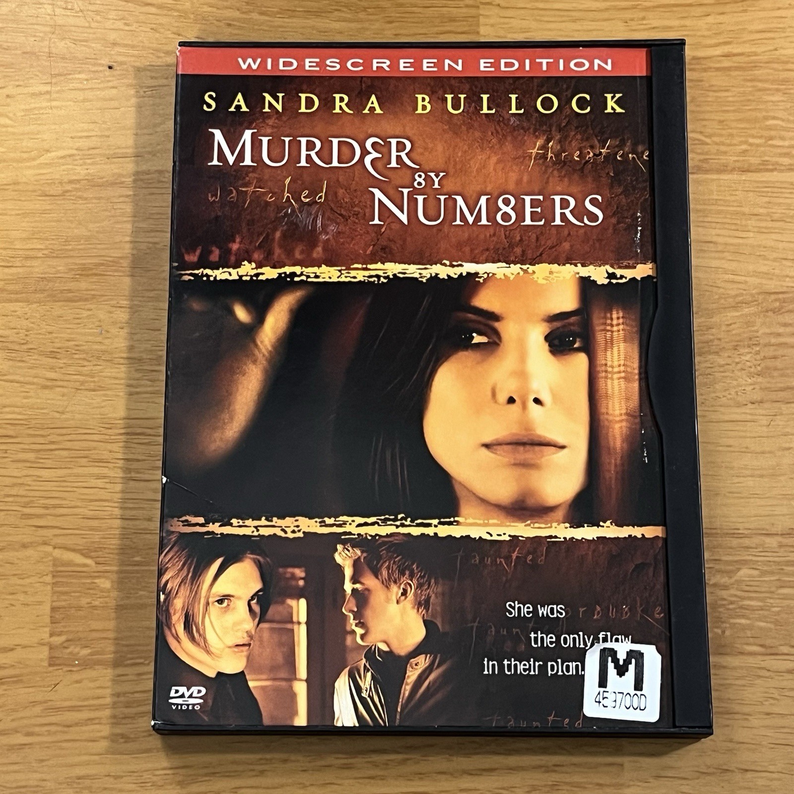 Murder by Numbers (DVD, 2002, Widescreen ) – Snapcase —