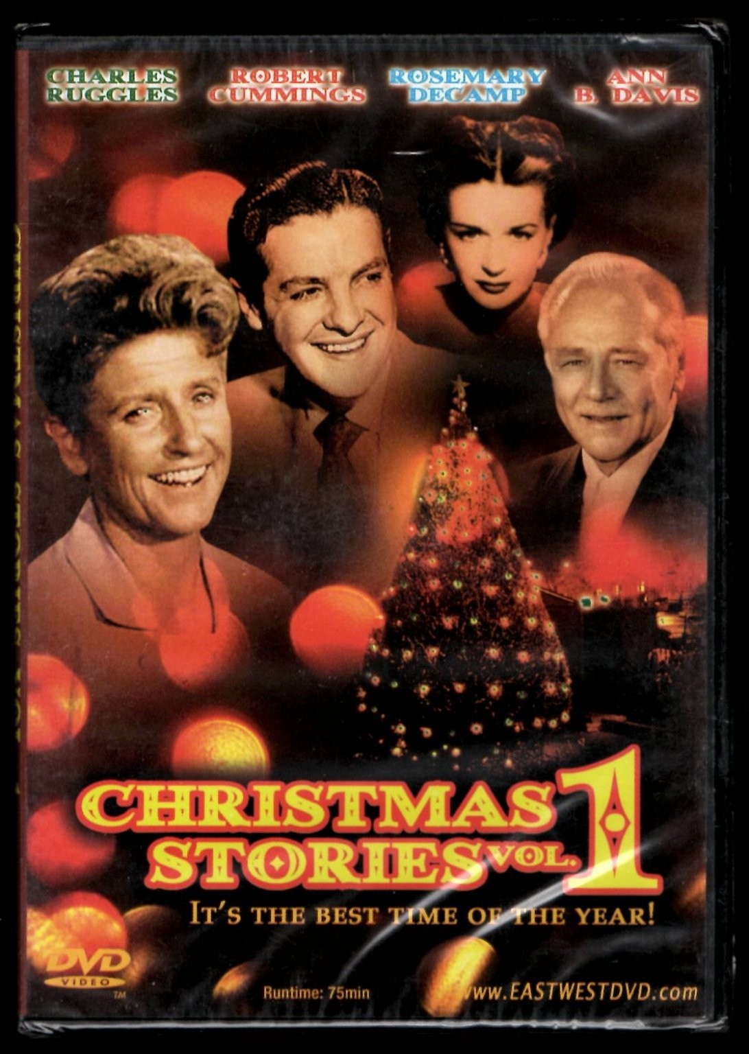 Christmas Stories Vol. 1 DVD 75min Charles Ruggles Robert Cummings