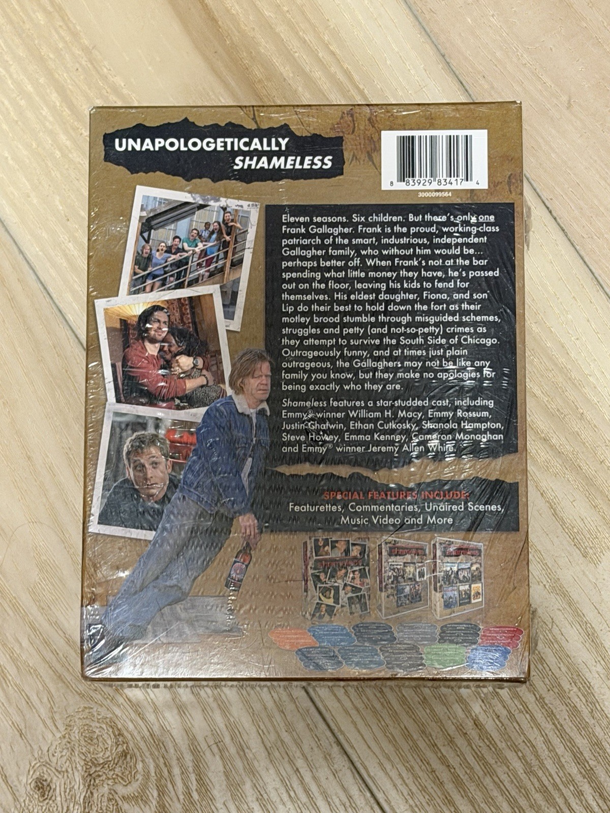 Shameless The Complete Series DVD, 2025, 34-Disc Set, Seasons 1-11 (NEW)