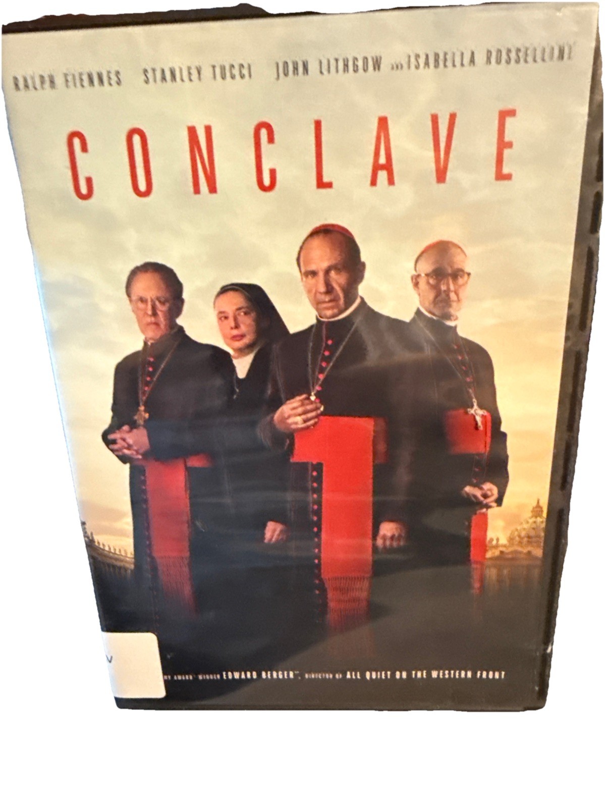Conclave[DVD] Ralph Fiennes x-library