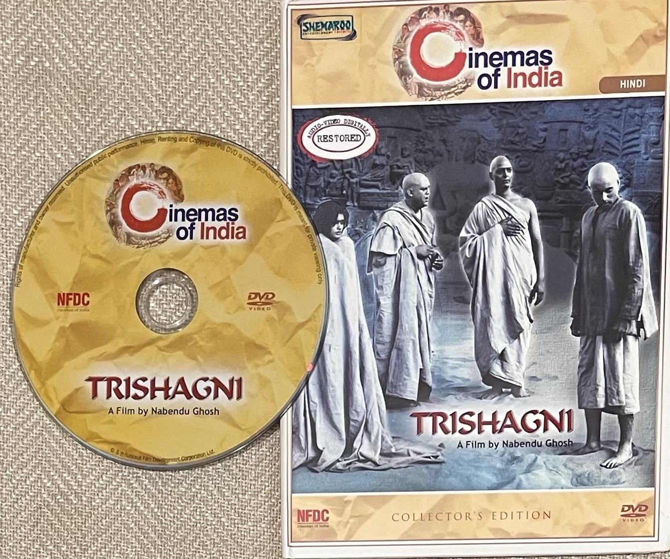 TRISHAGNI 1988 VHS COLOR NFDC MOVIE Part of Cinemas Of India Nana Patekar