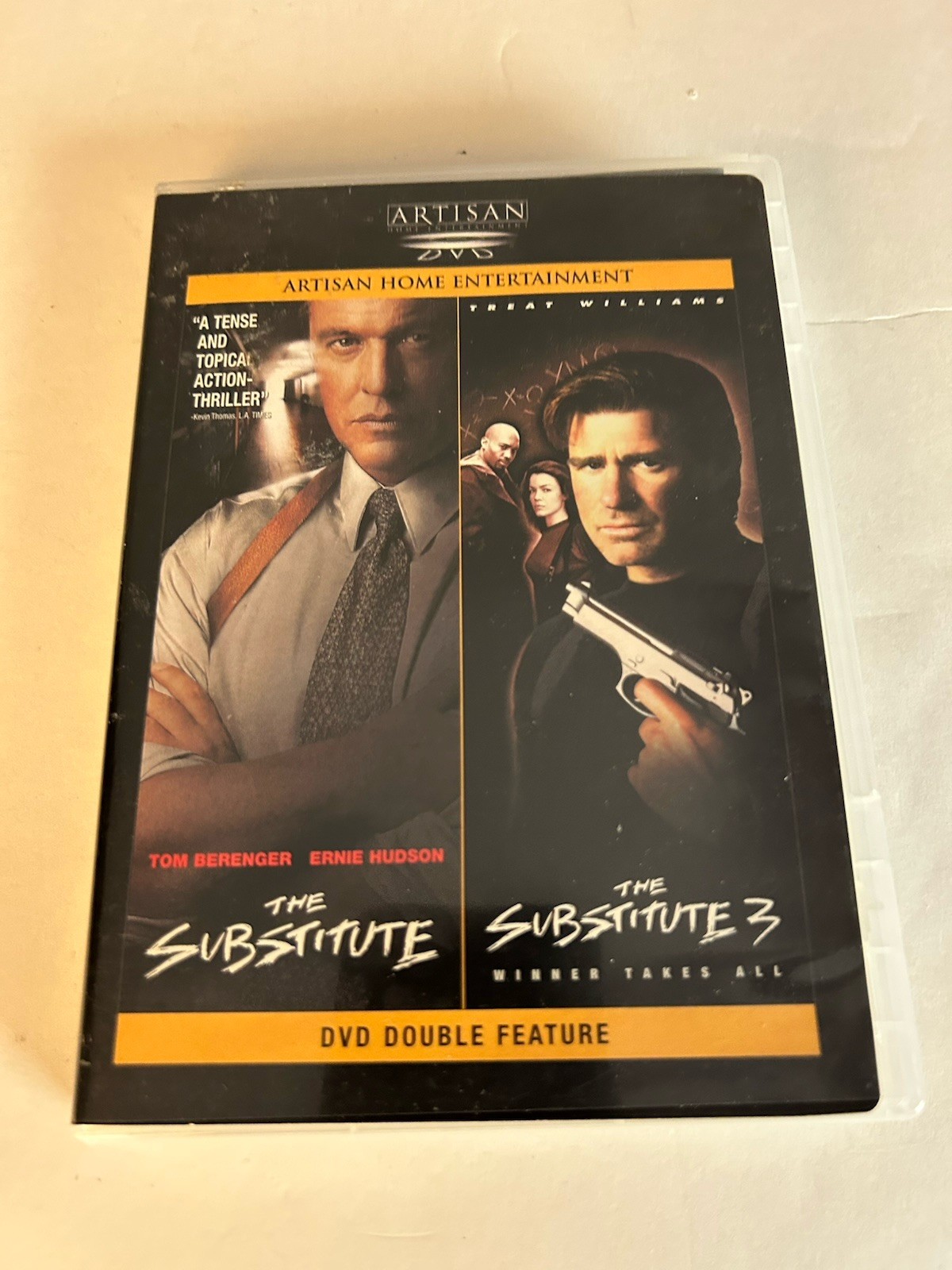 The Substitute 1 and 3 DVD Double Feature Tom Berenger Treat Williams