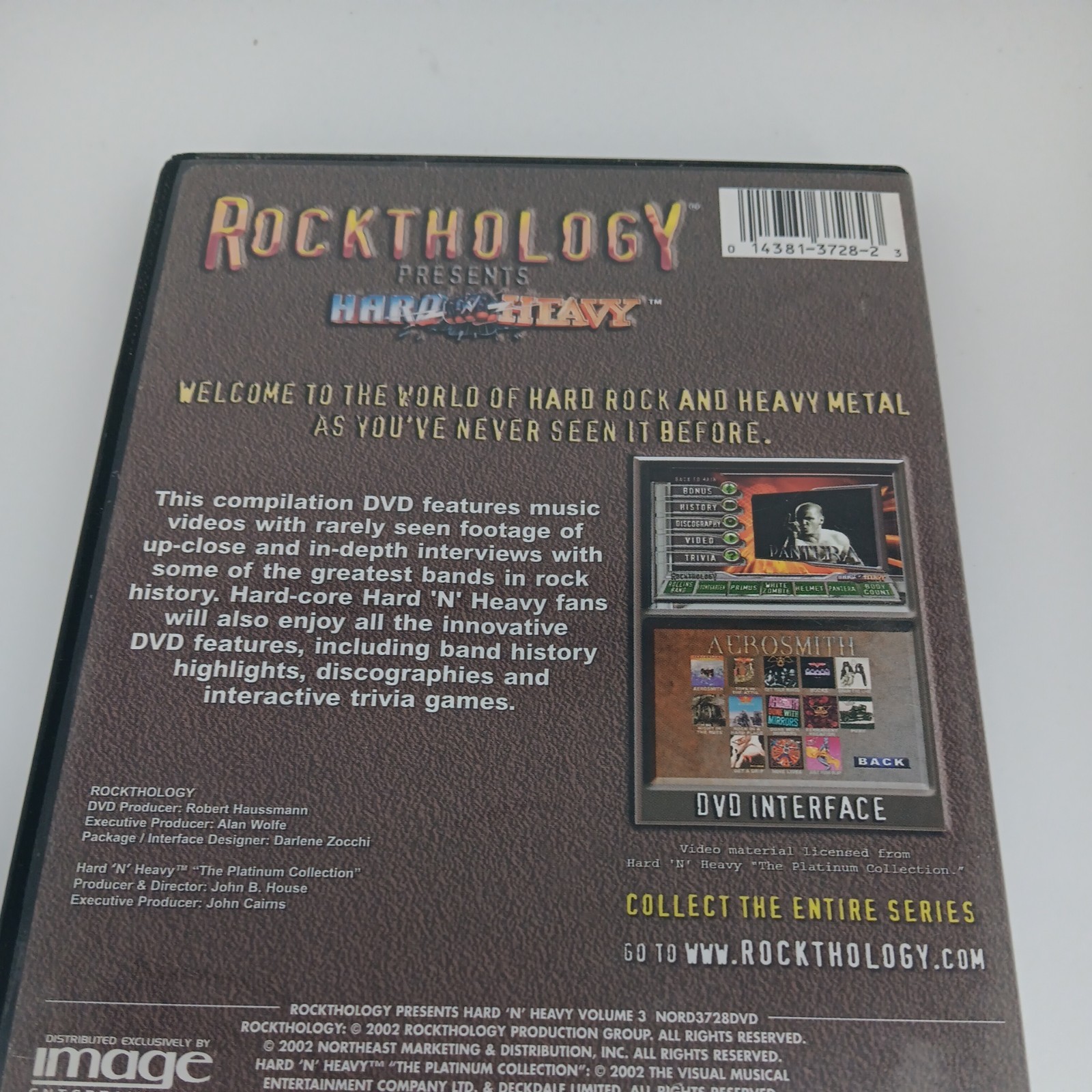 Rockthology Presents Hard N Heavy Volume 3 (DVD 2002) Soundgarden White Zombie