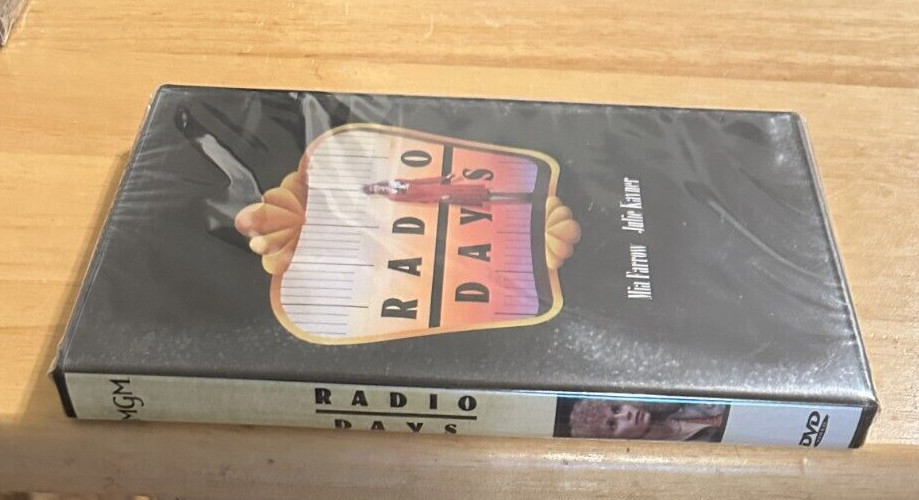 Radio Days & Shadows and Fog (Woody Allen DVD’s, 1992-1987) BRAND NEW & SEALED