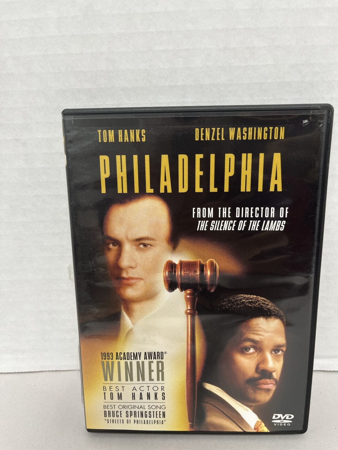 Philadelphia DVD 1999 Tom Hanks, Denzel Washington, Jonathan Demme Widescreen