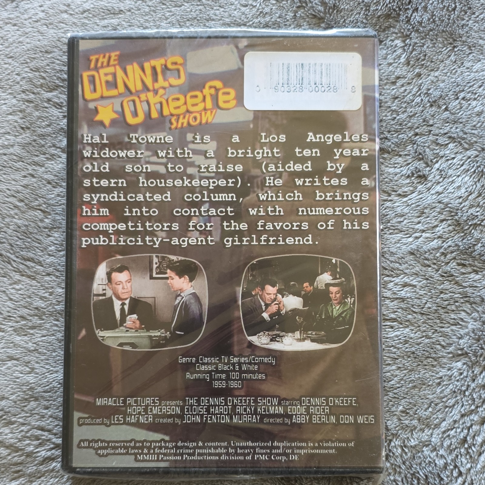 Miracle Pictures The Dennis O’Keefe Show Dennis O’Keefe Hope Emerson Comedy DVD
