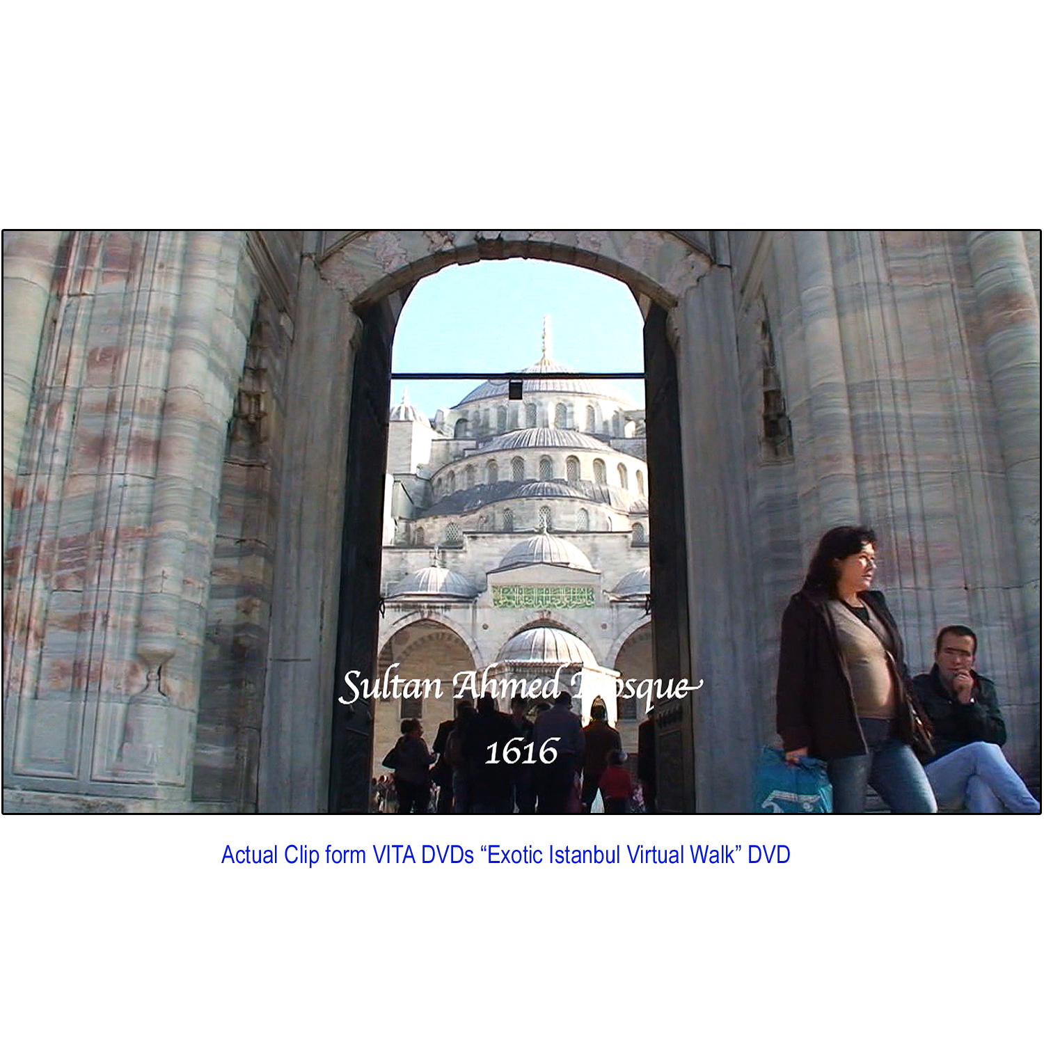 ISTANBUL WALKING TOUR TREADMILL SCENERY DVD VIDEO EXERCISE FITNESS WEIGHT LOSS