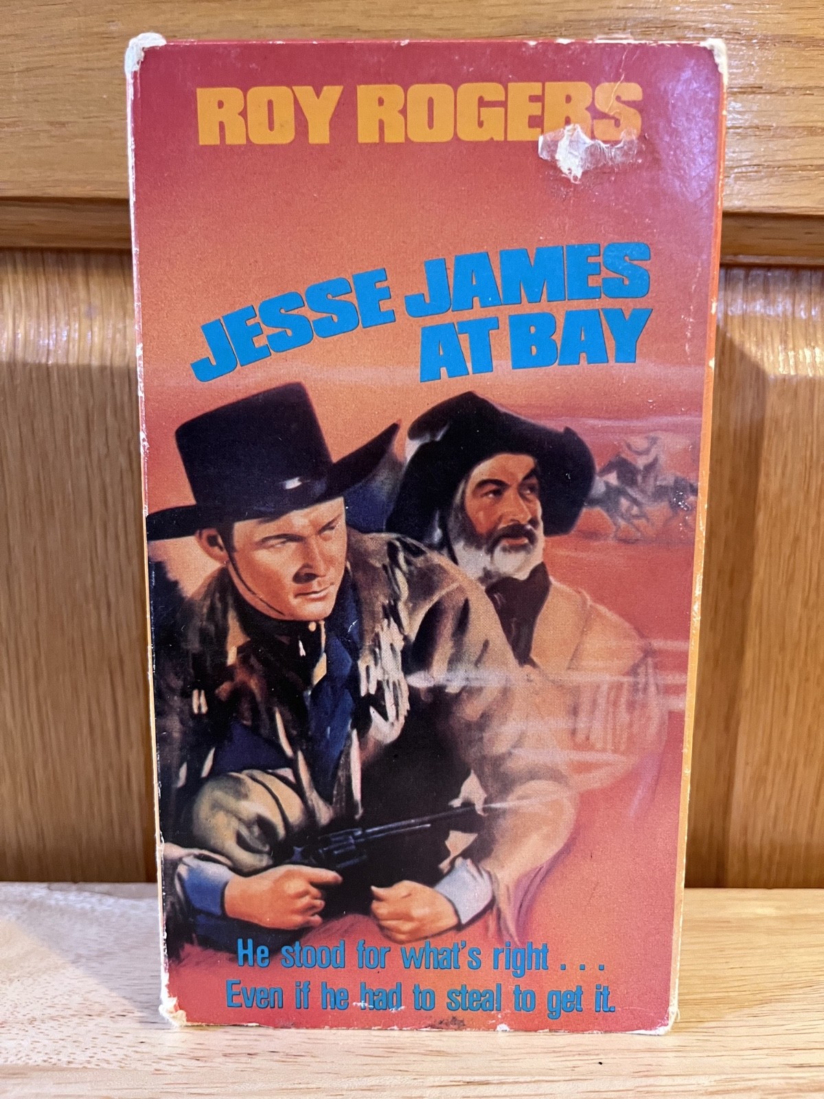 1941 Jesse James At Bay VHS VCR Video Tape Movie Used Roy Rogers
