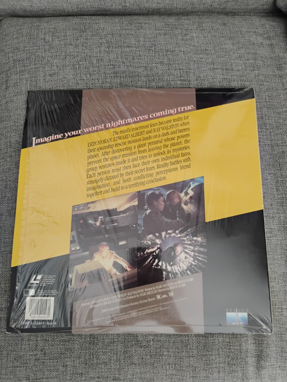 GALAXY OF TERROR Laserdisc RARE Horror 1981 Edward Albert Roger Corman