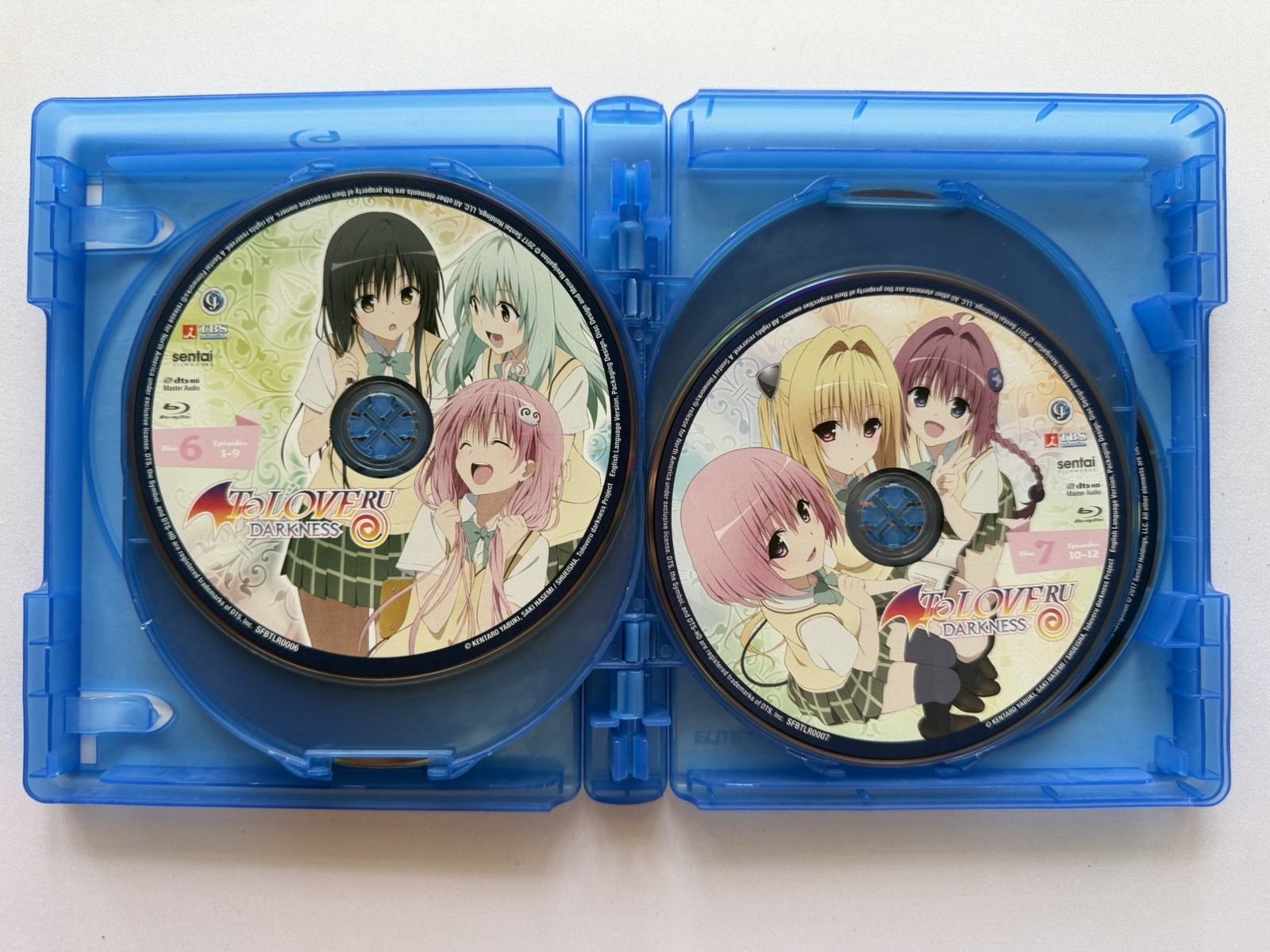 To LOVE-Ru Complete Series Box Set Blu-ray 9-Disc Sentai Filmworks Eng/Jpn