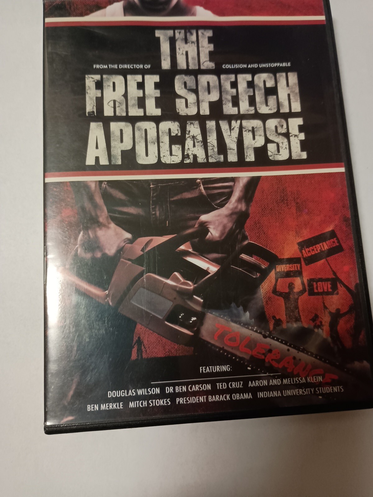 The Free Speech Apocalypse DVD Documentary Darren Doane Film VGC R3