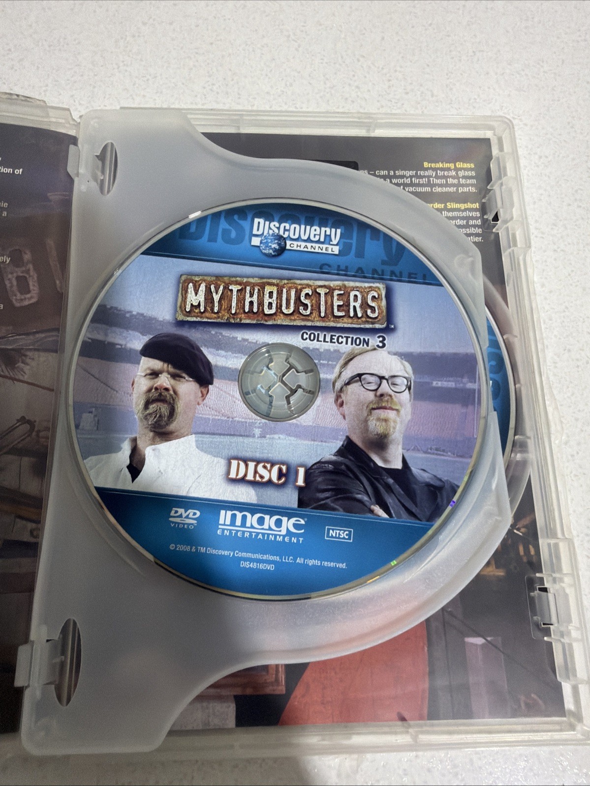 Mythbusters DVD Lot – Collection 1, 2, 3 Discovery Channel