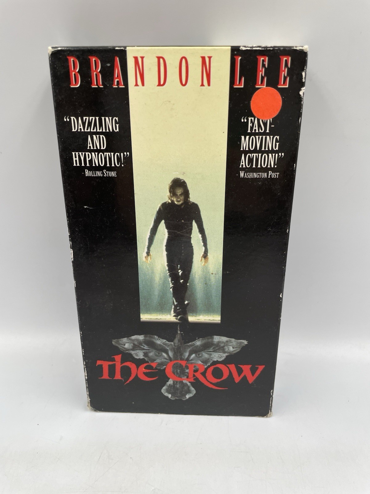 The Crow VHS Movie Brandon Lee 1994 R Action Thriller Tape