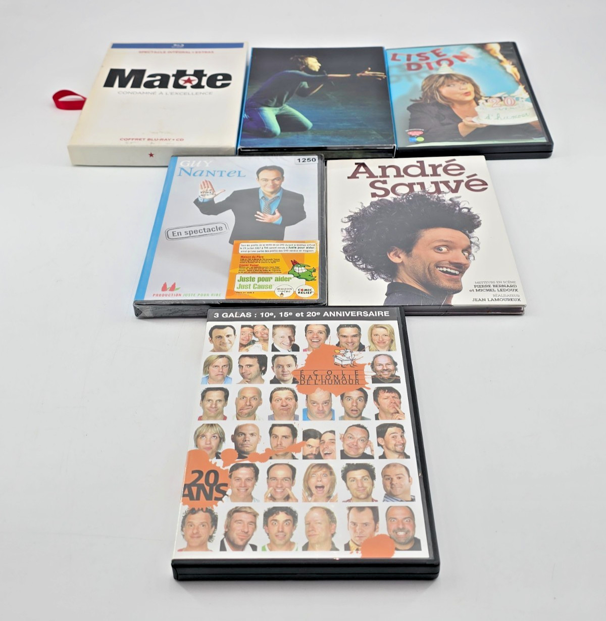 Stand-Up Comedy DVD Lot of 11 – Québec Comedians | French Canadian Humor