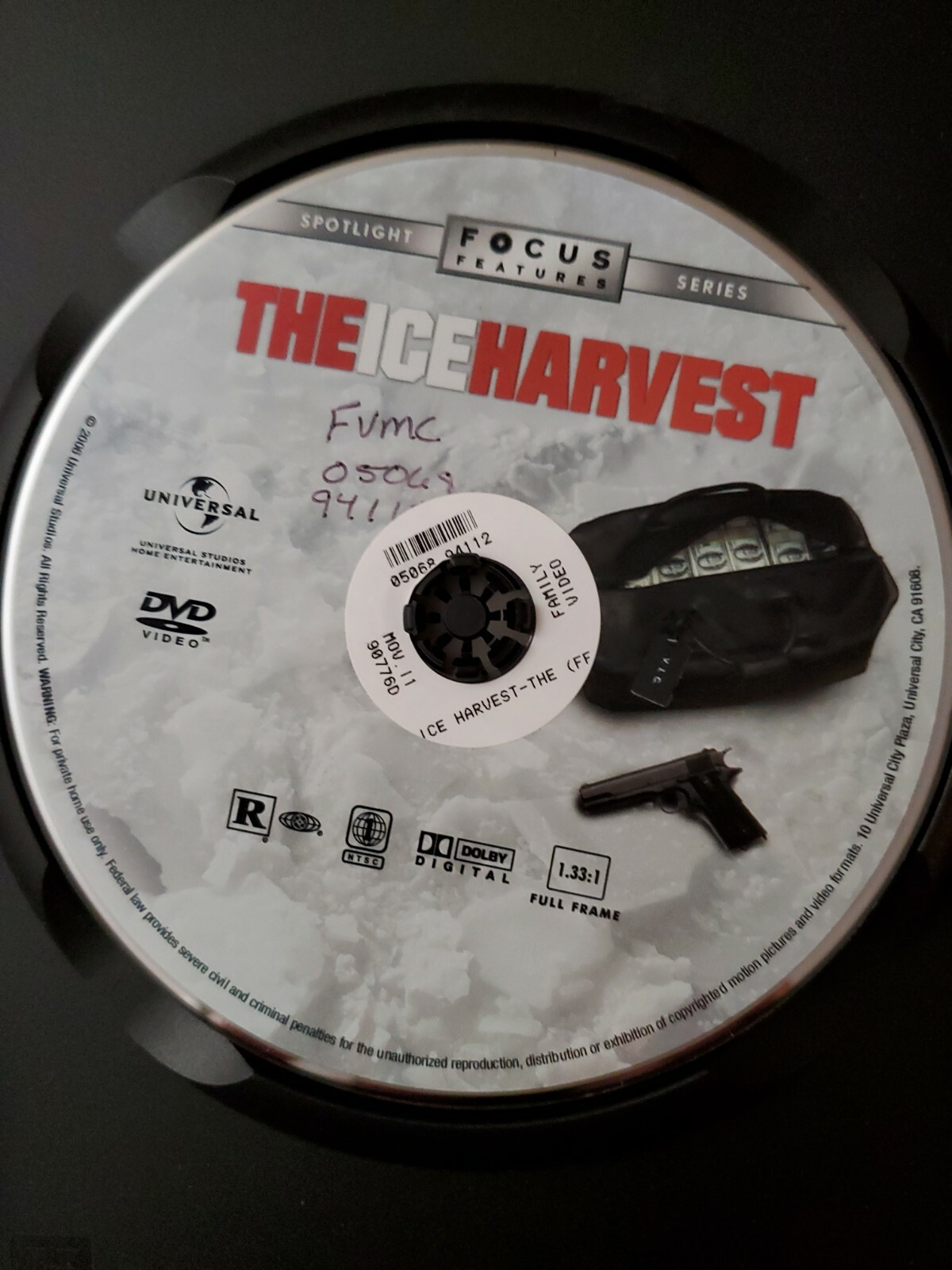 The Ice Harvest DVD Signed By Scott Phillips