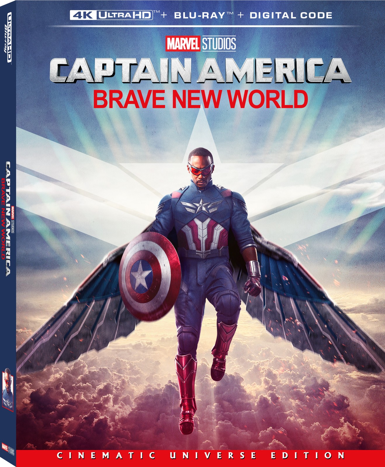 Captain America: Brave New World (4K / Blu-ray+Digital) NEW