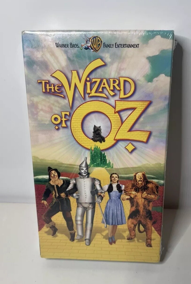 The Wizard of Oz VHS Warner Bros Ent. 1939 Film 1995 NEW SEALED!