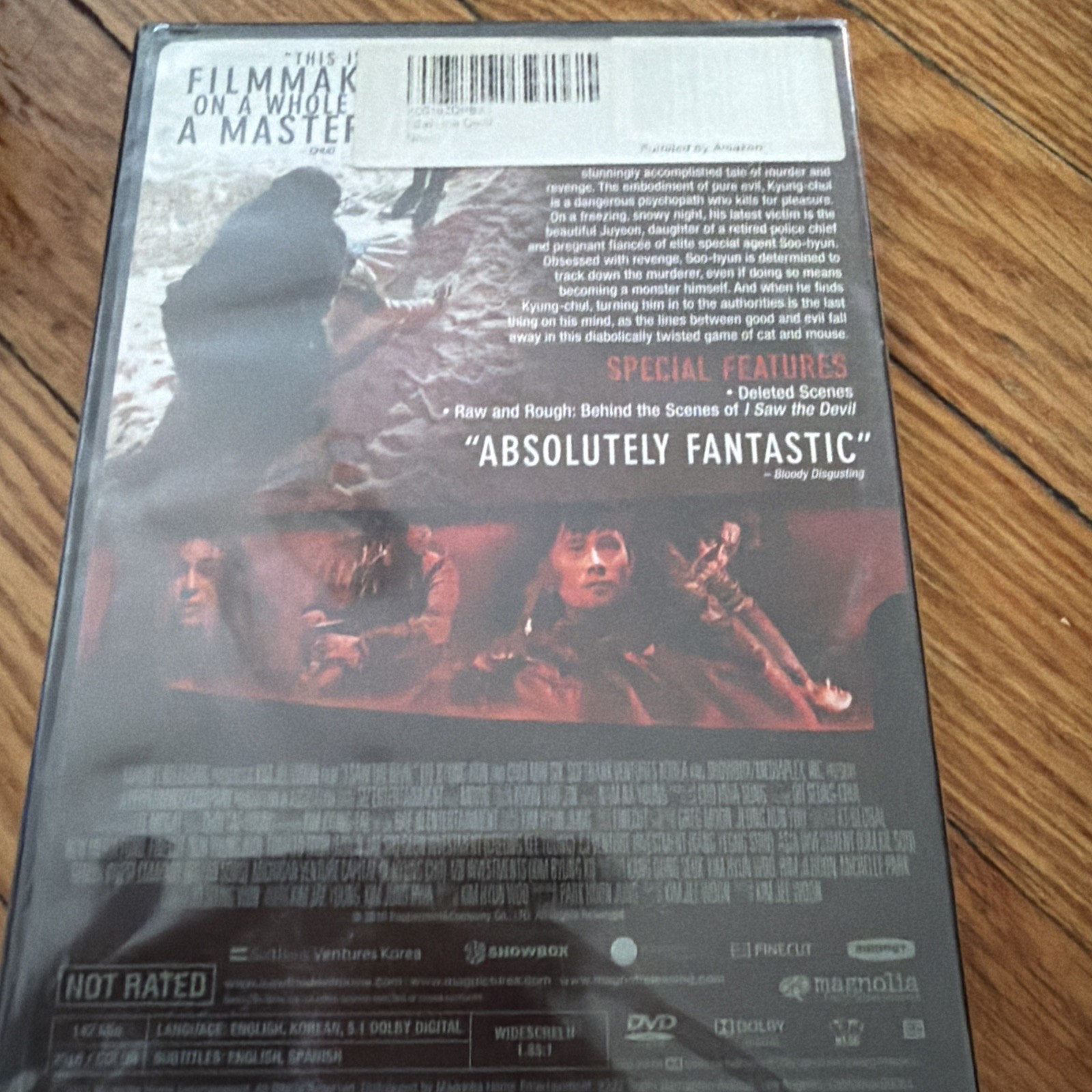 I Saw the Devil DVD Unrated NR Magnet Kim Jee-woon Lee Byung-hun New