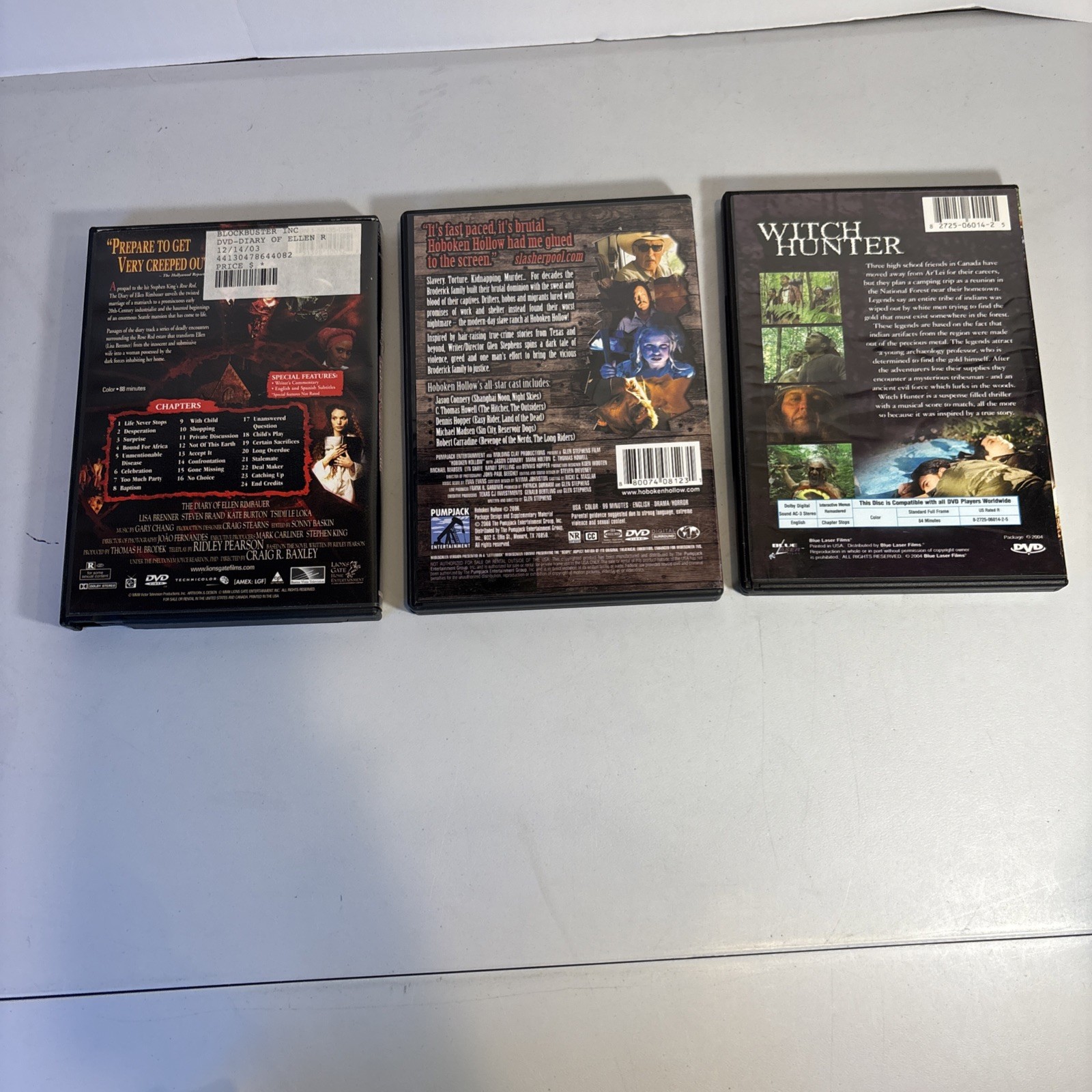 Horror DVD Lot B-Movie Cult Sci-Fi Slashers 13 Movie Bundle Roost Evil Alien OOP