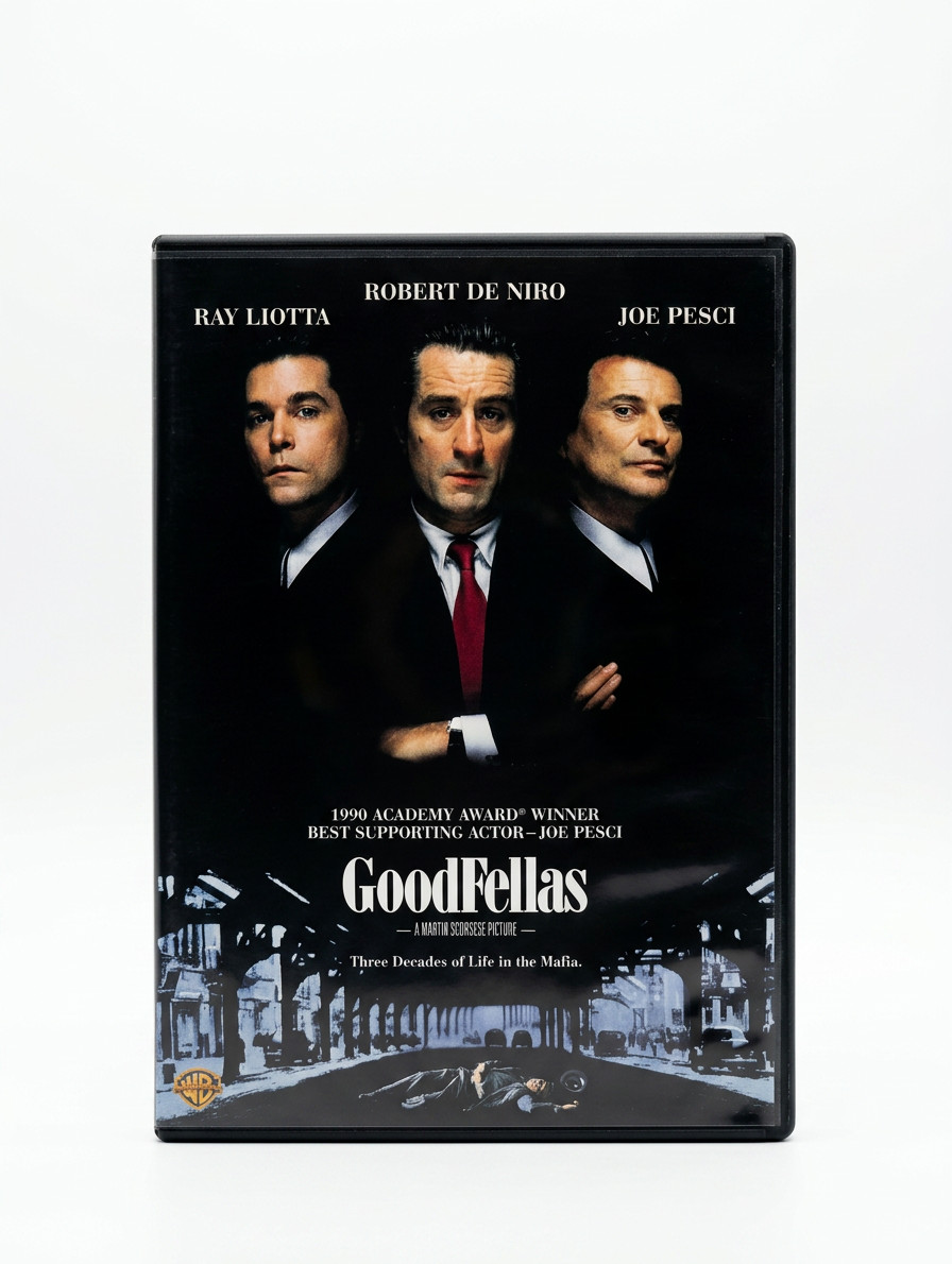 Martin Scorsese 6 Movie DVD Lot – Goodfellas Departed Taxi Driver Raging Bull
