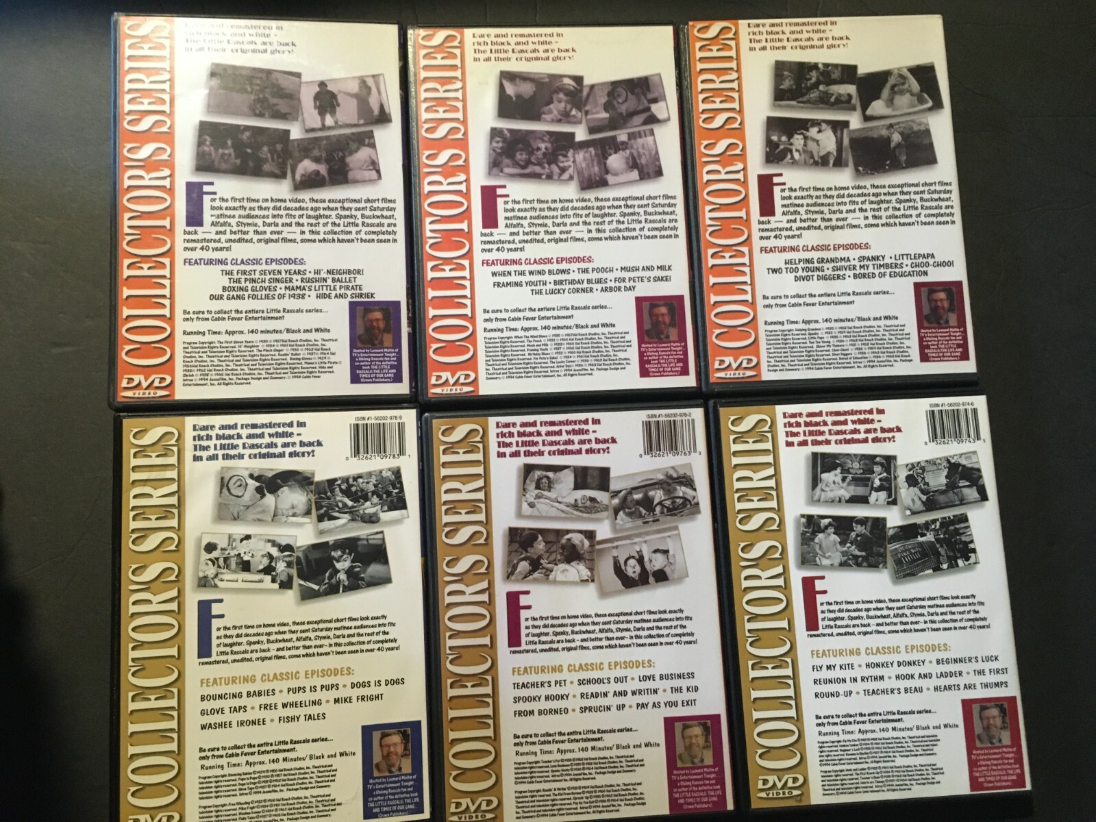 The Little Rascals Remastered & Unedited 6 Disc Box Set