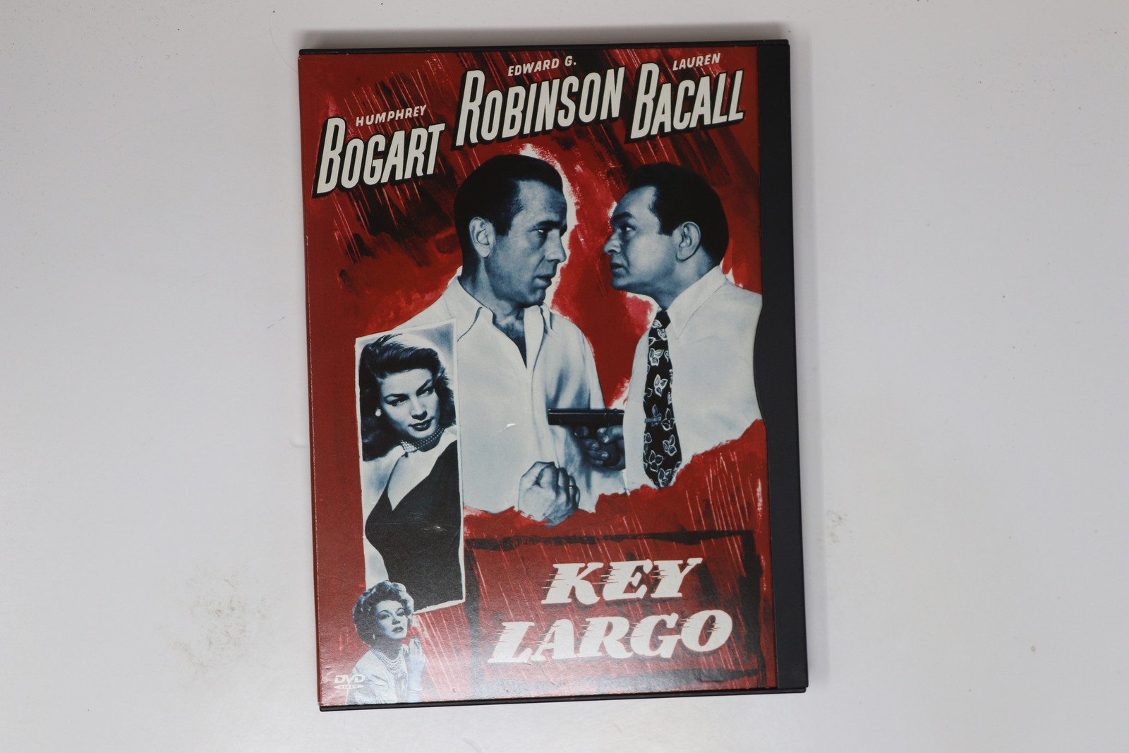 Key Largo DVD Humphrey Bogart Lauren Bacall Edward G Robinson