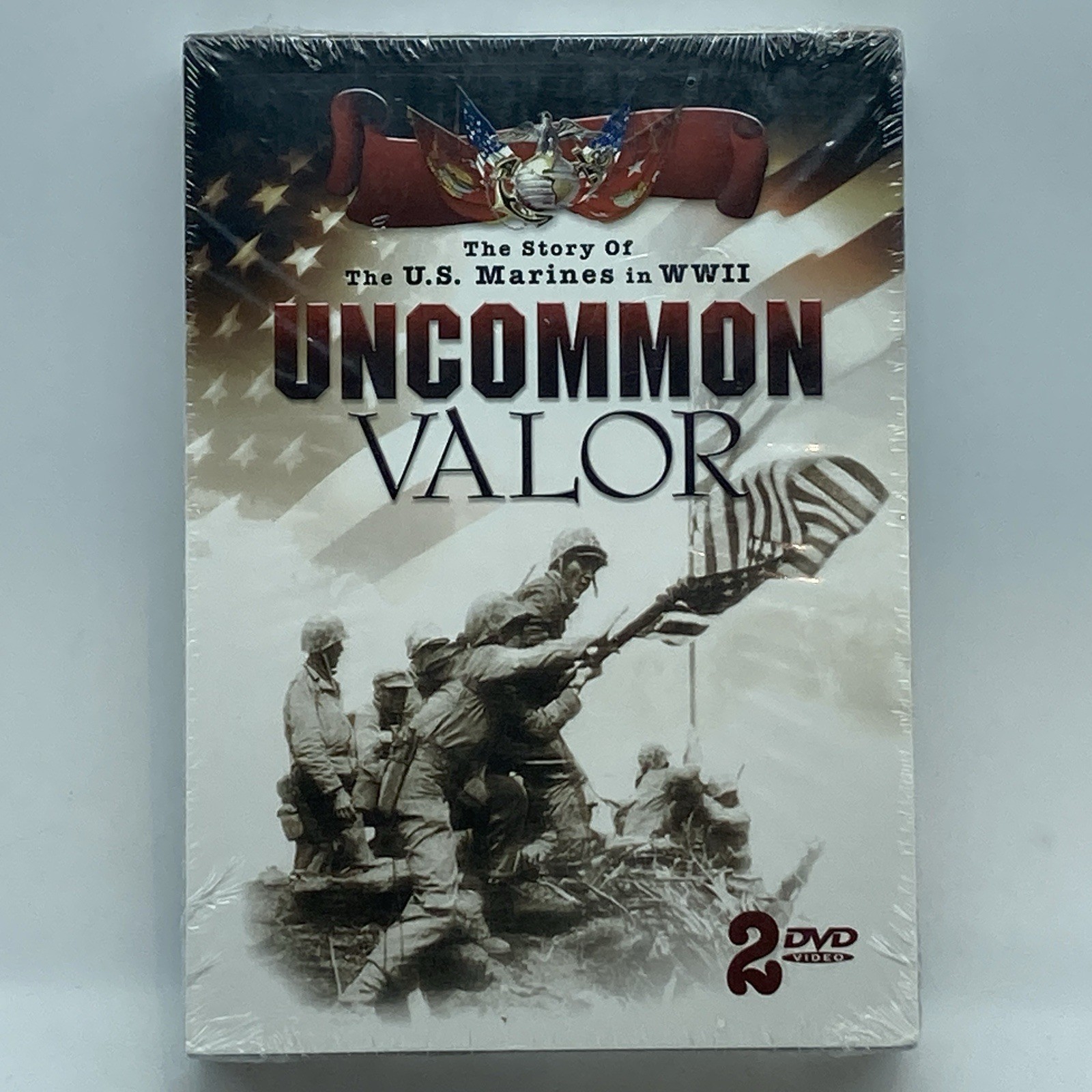 Uncommon Valor 2-DVD 2006 Military US Marines World War II WWII Documentary NEW