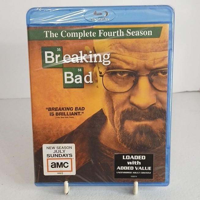 Sony Pictures Breaking Bad Complete Fourth Season Blu-ray Box Set Bonus NR