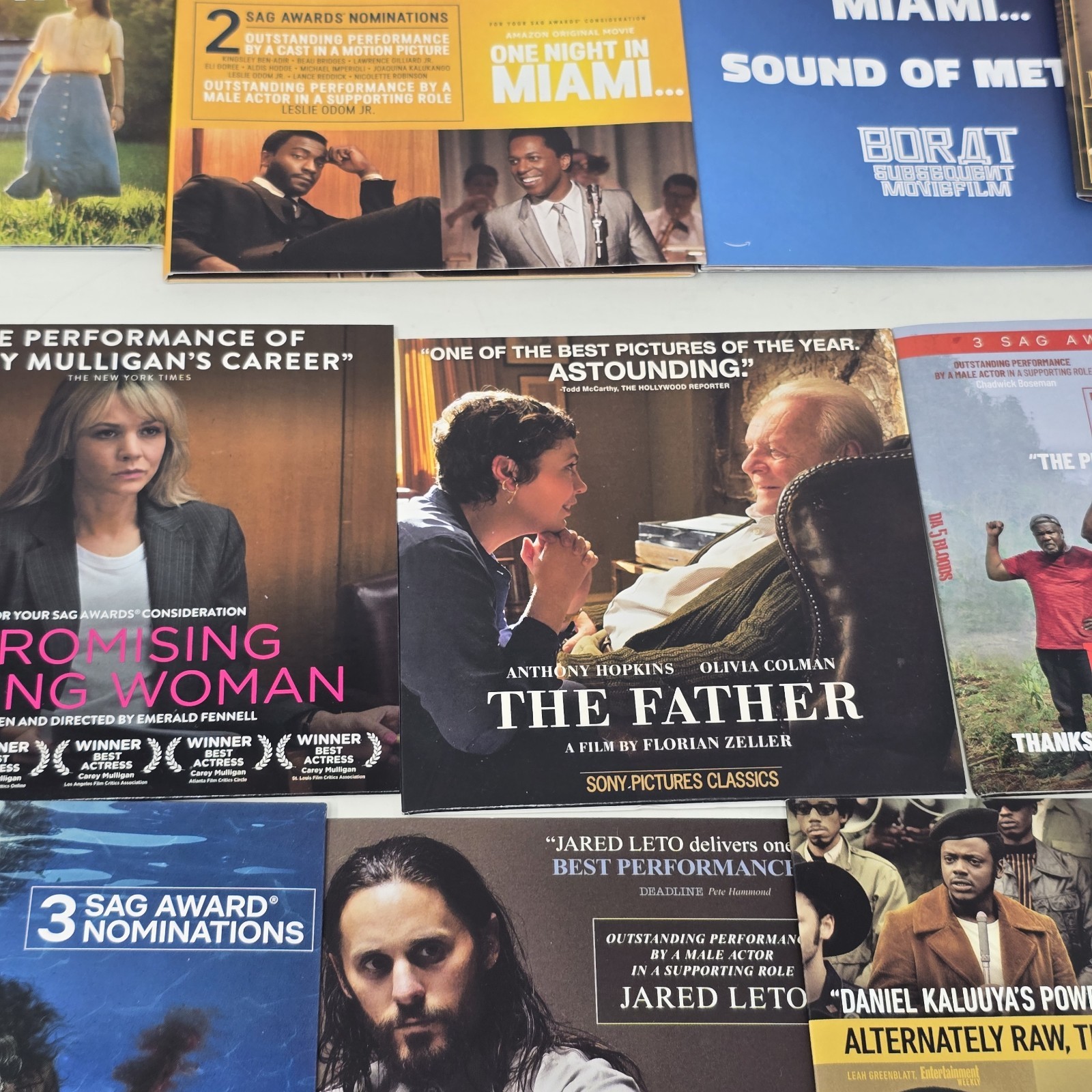 Screener Lot Of 16 Sag Awards Ted Lasso Sound Of Metal Bridgerton Dead To Me