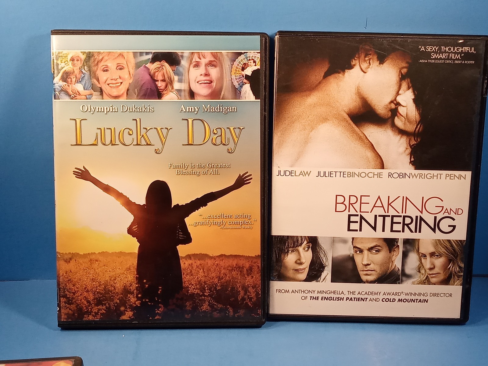 Drama Movie DVD Lot Of 5 #14 Seven Pounds White Lucky You Lucky Day Breaking