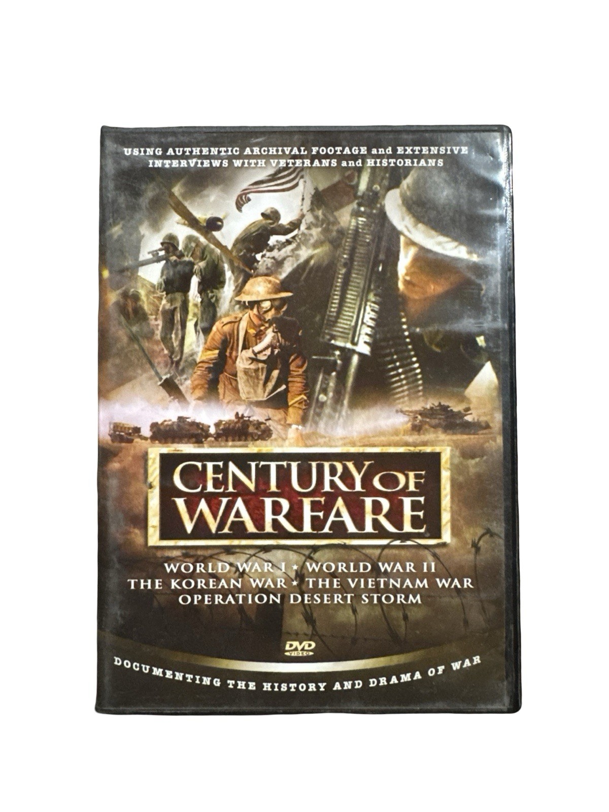 Century of Warfare: WWI/WWII/Korean War/Vietnam War/Operation Desert Storm – DVD