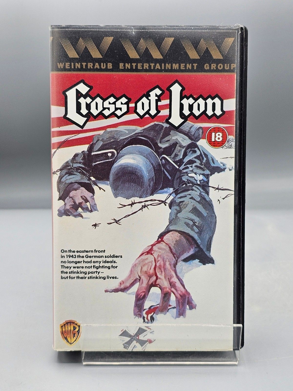 Cross of Iron (1977) – VHS Video 1988 Warner Home Video Release – Cult War Film