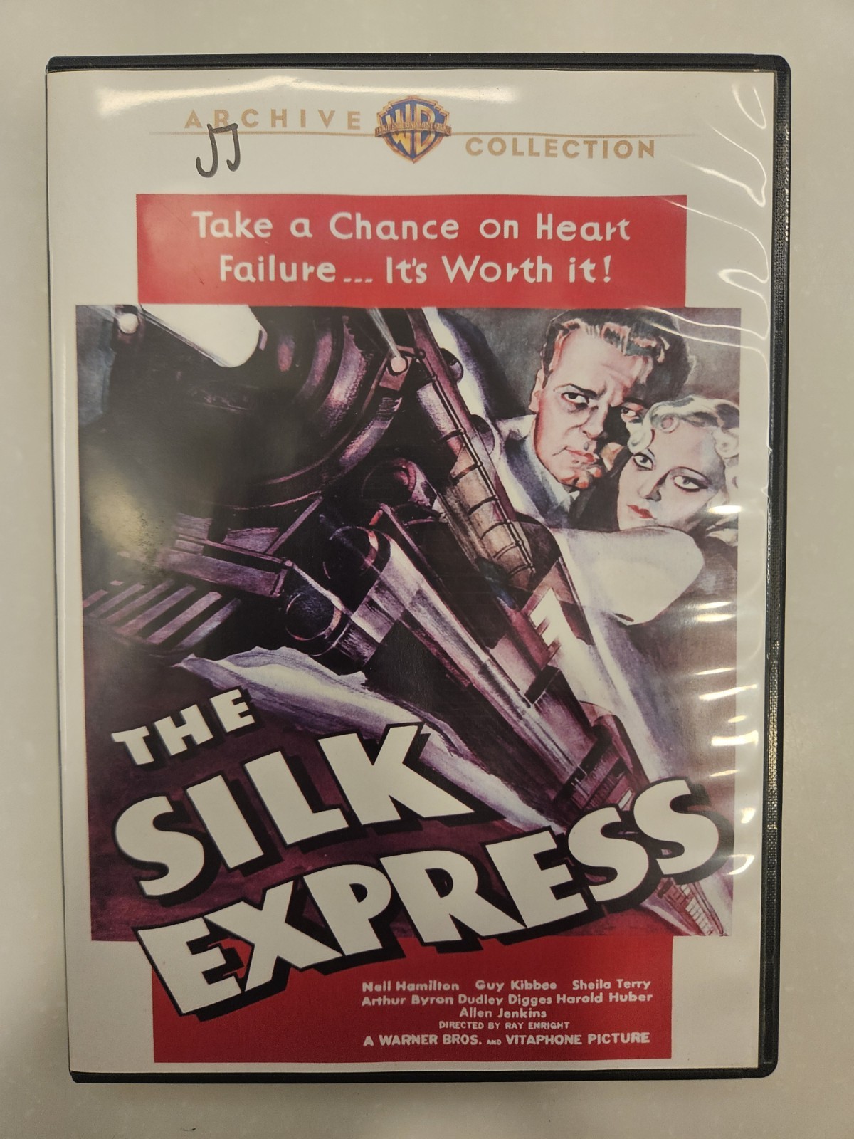 THE SILK EXPRESS DVD -1933- Warner Brothers Archive Collection-Neil Hamilton