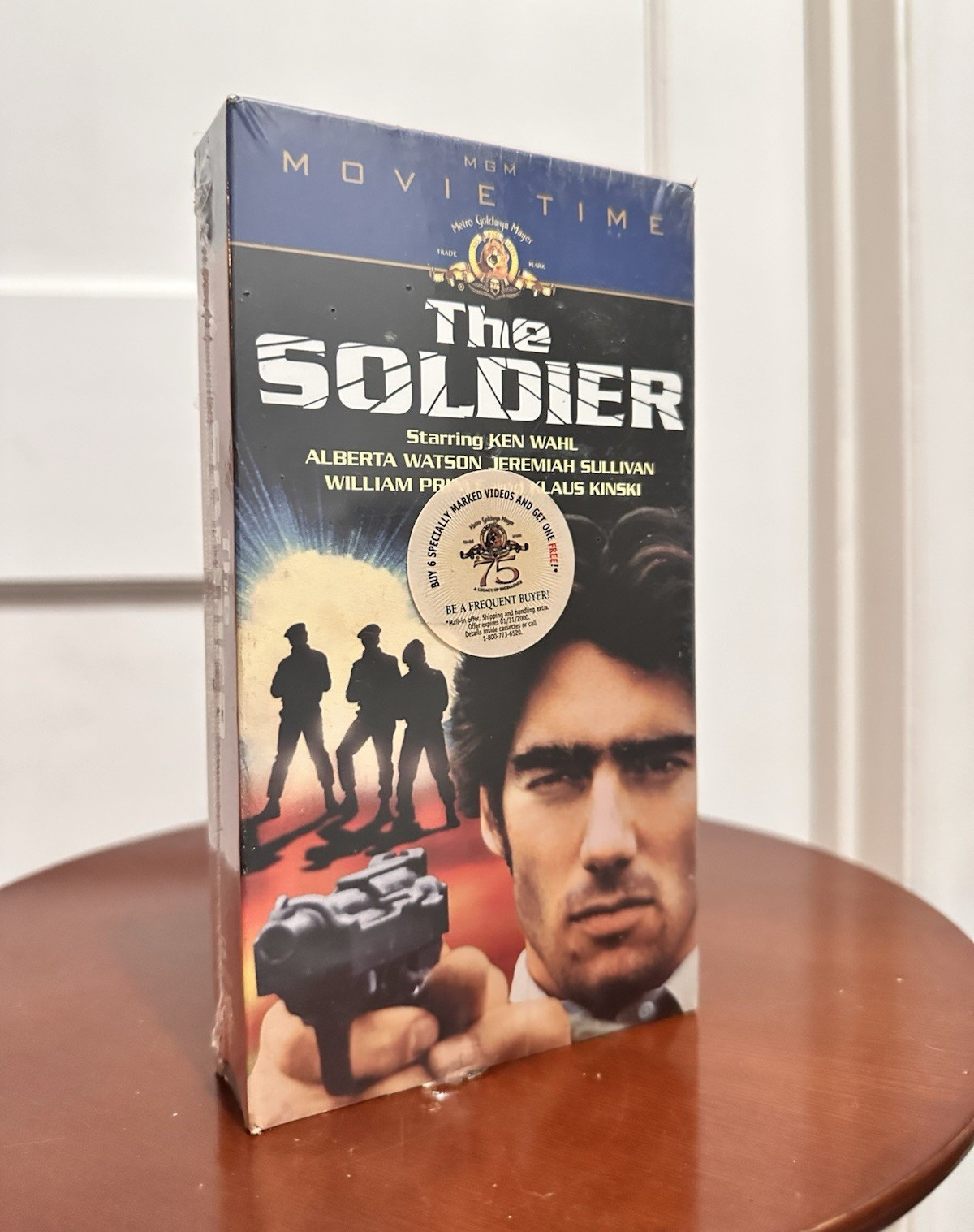 The Soldier VHS SEALED WATERMARKS James Glickenhaus Ken Wahl